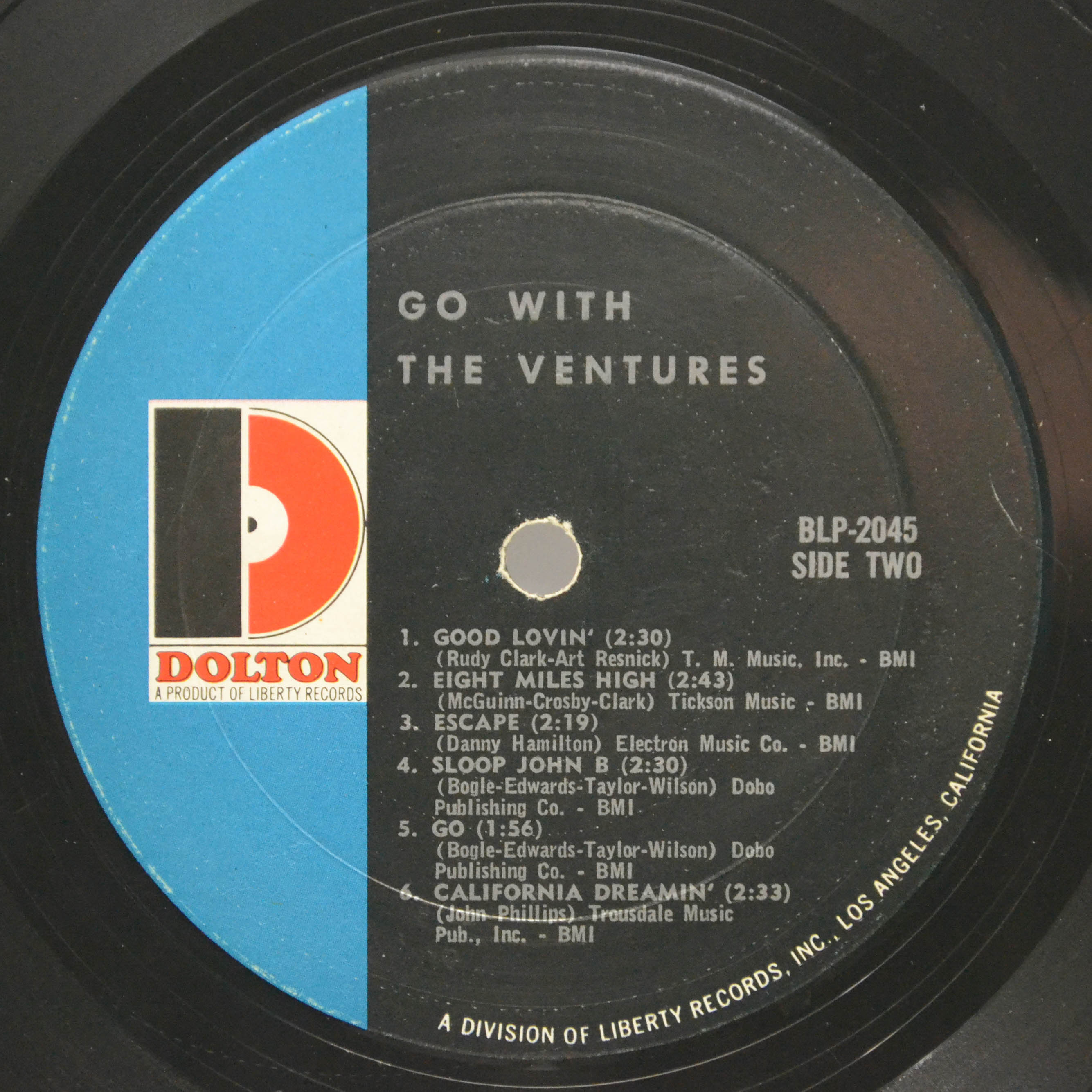 Виниловая пластинка Ventures — Go With The Ventures, 1966