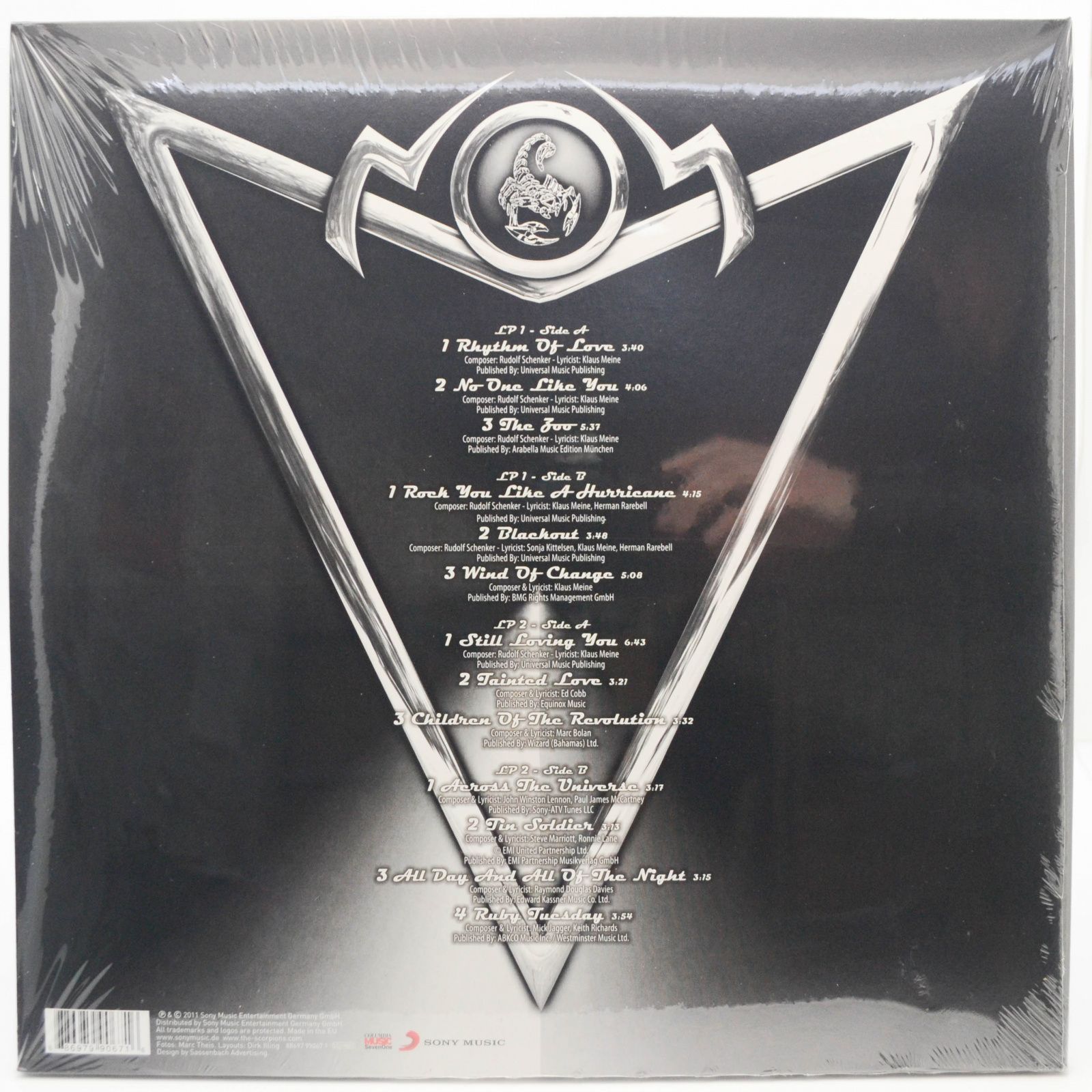 Виниловая пластинка Scorpions — Comeblack (2LP), 2011
