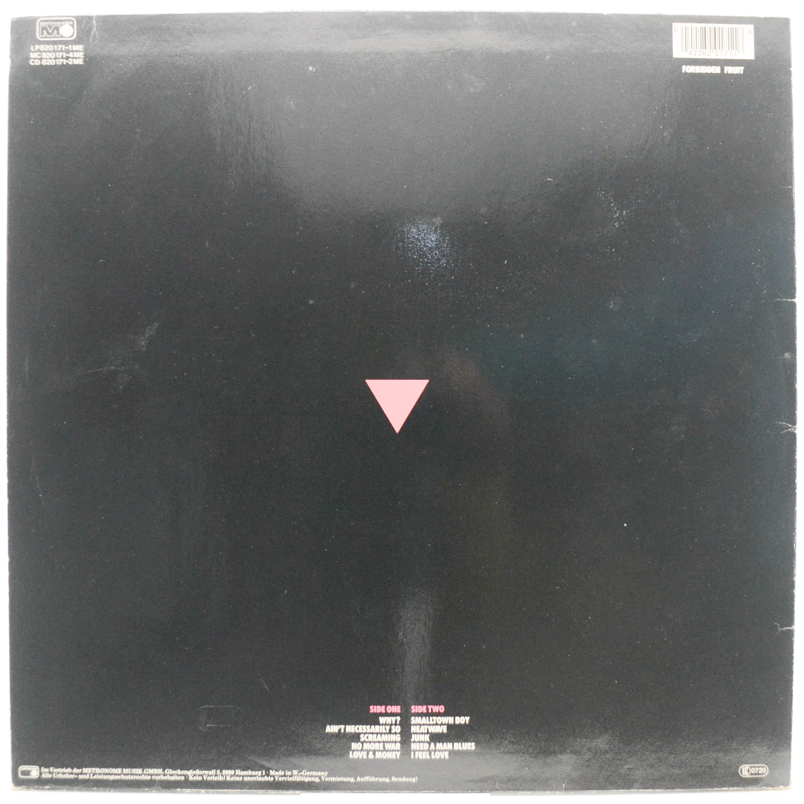 Виниловая пластинка Bronski Beat — The Age Of Consent, 1984