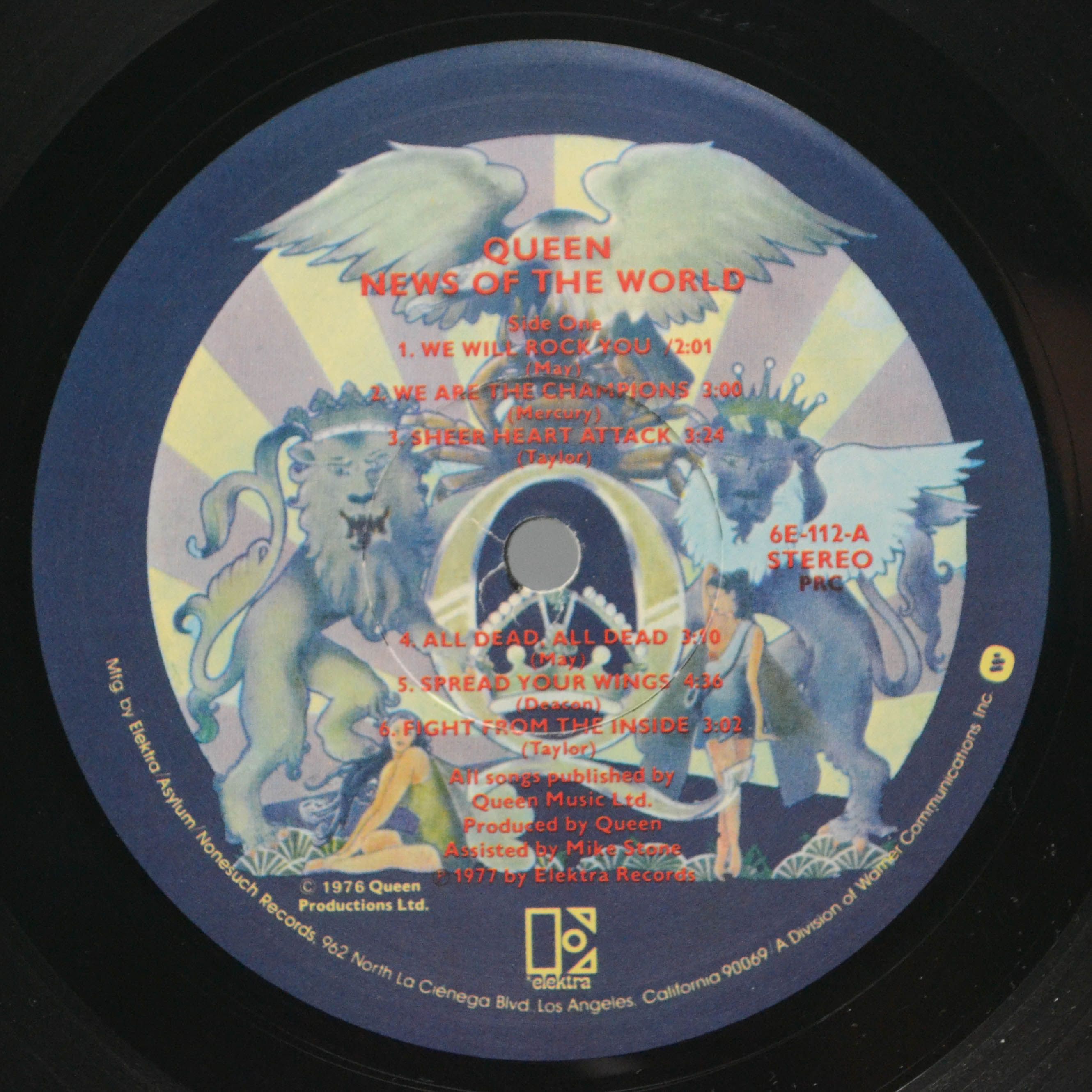 Queen — News Of The World (USA), 1977
