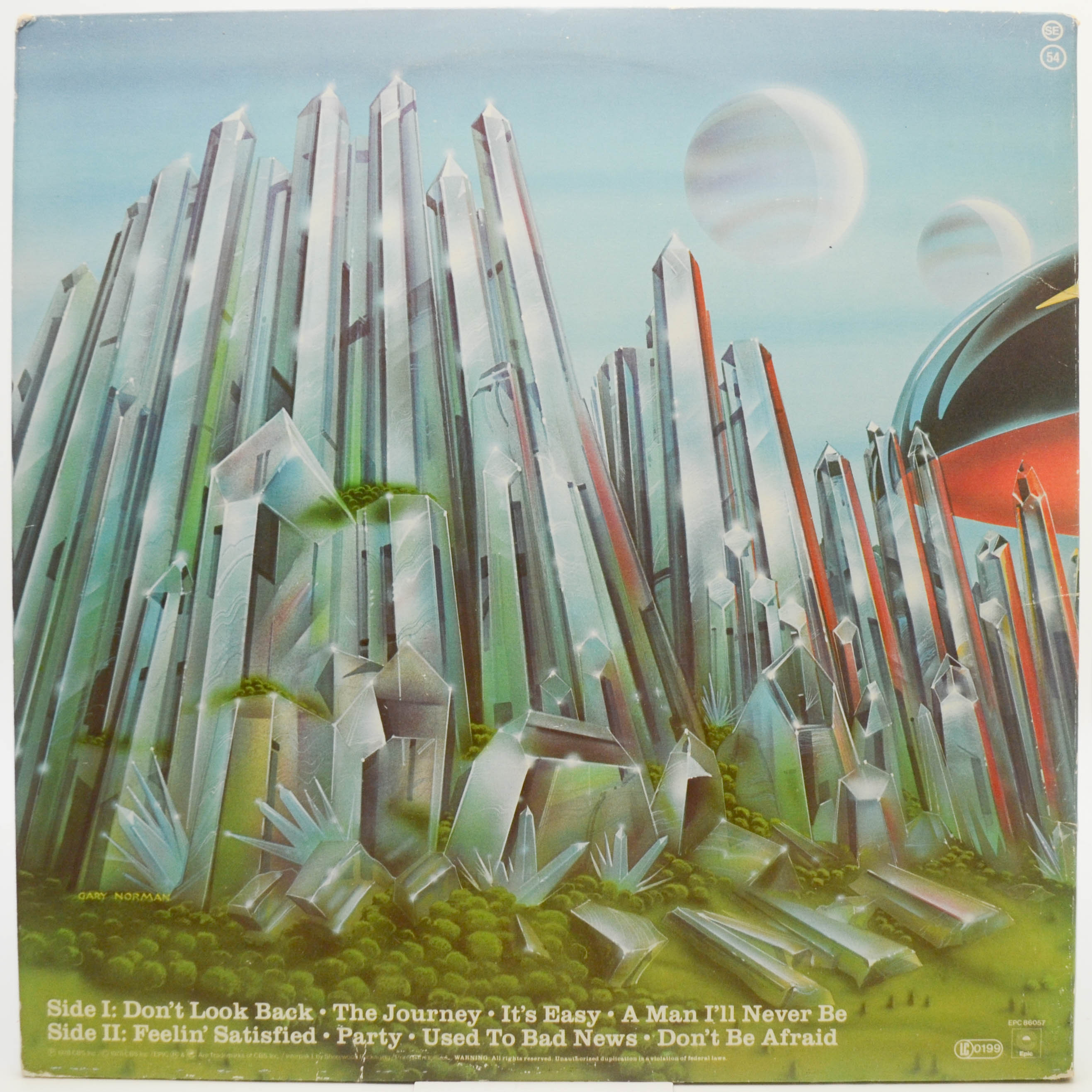 Виниловая пластинка Boston — Don't Look Back, 1978
