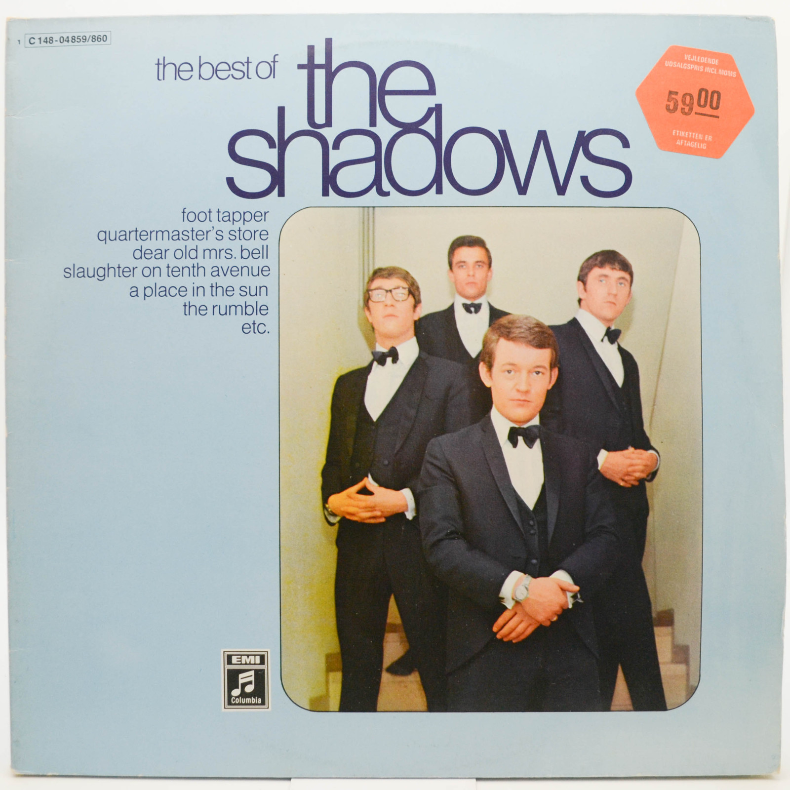 Виниловая пластинка Shadows — The Best Of The Shadows (2LP), 1972