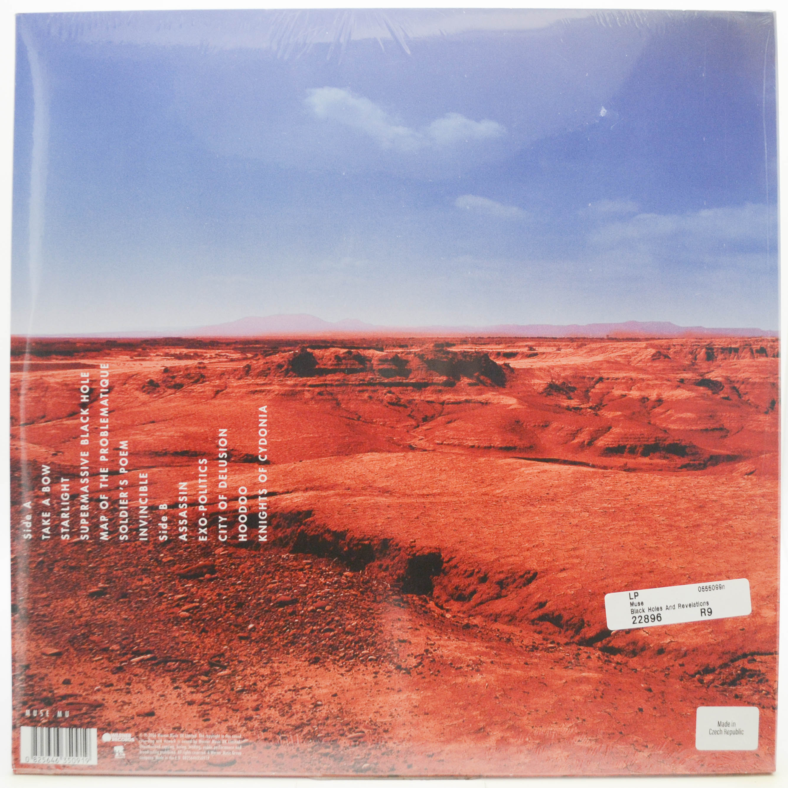 Виниловая пластинка Muse — Black Holes And Revelations, 2020