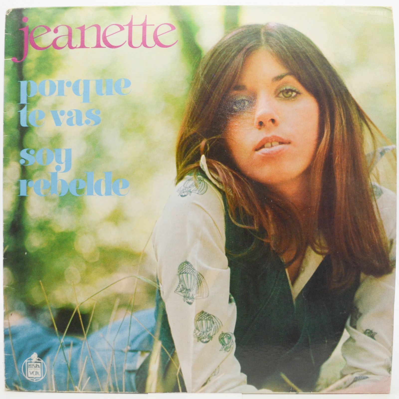 Виниловая пластинка Jeanette — Porque Te Vas, 1976