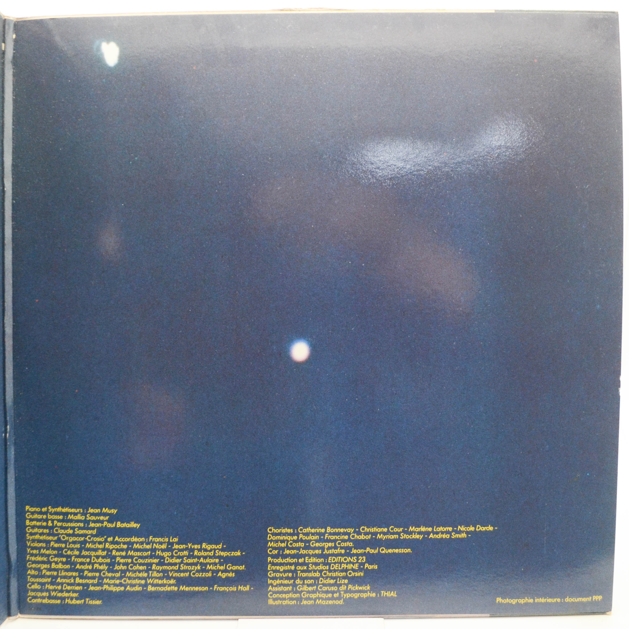 Виниловая пластинка Francis Lai — Paris - New-York, 1980