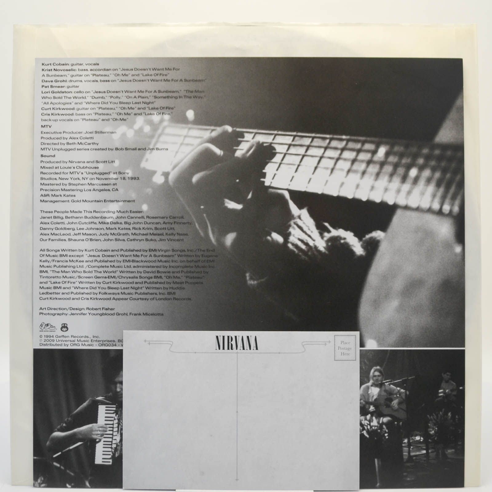 Nirvana — MTV Unplugged In New York (USA), 1994