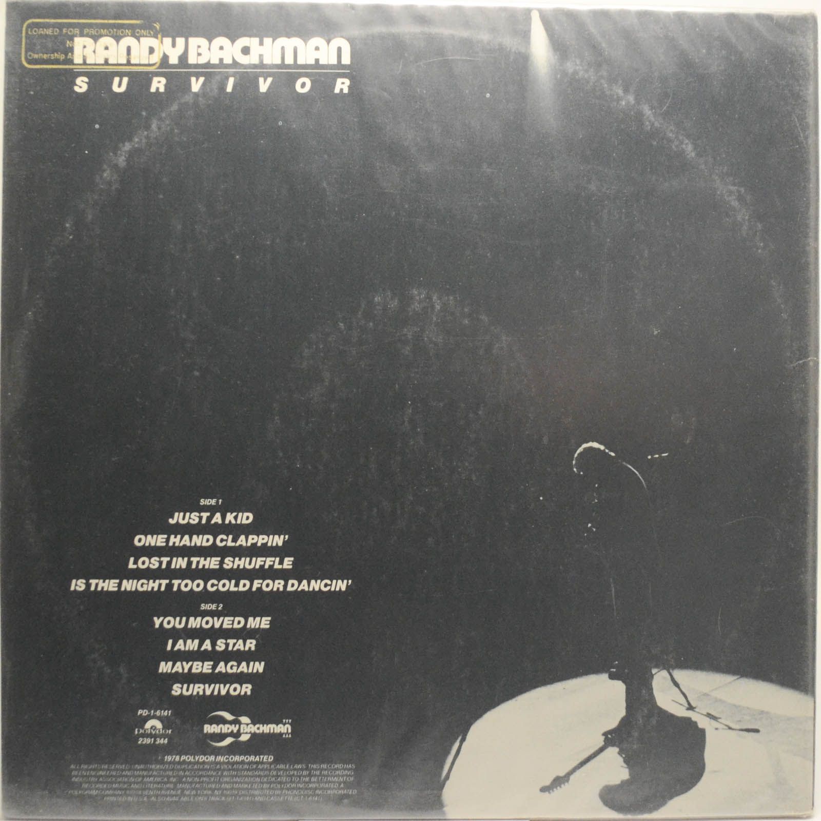 Randy Bachman — Survivor, 1978