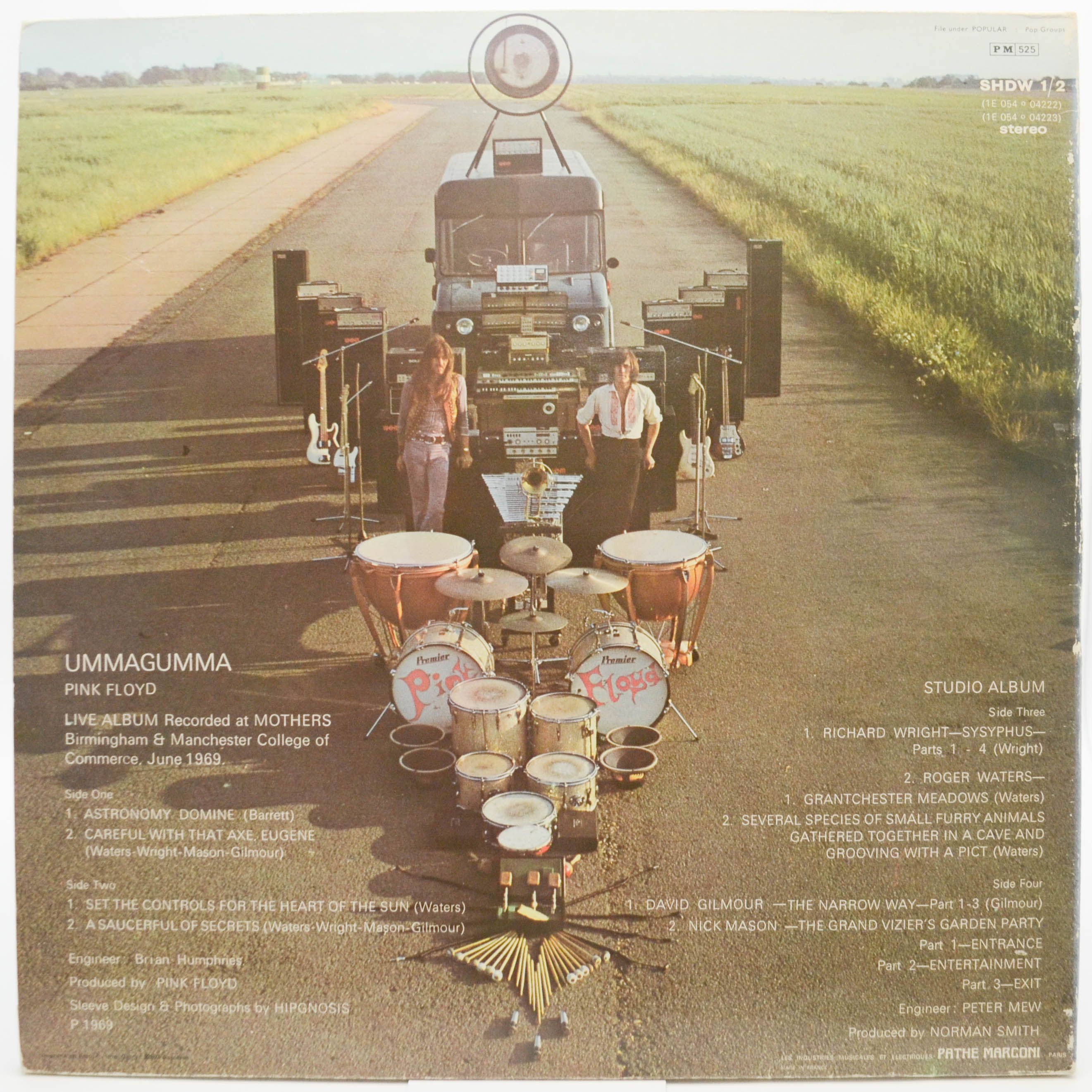 Виниловая пластинка Pink Floyd — Ummagumma (2LP), 1978