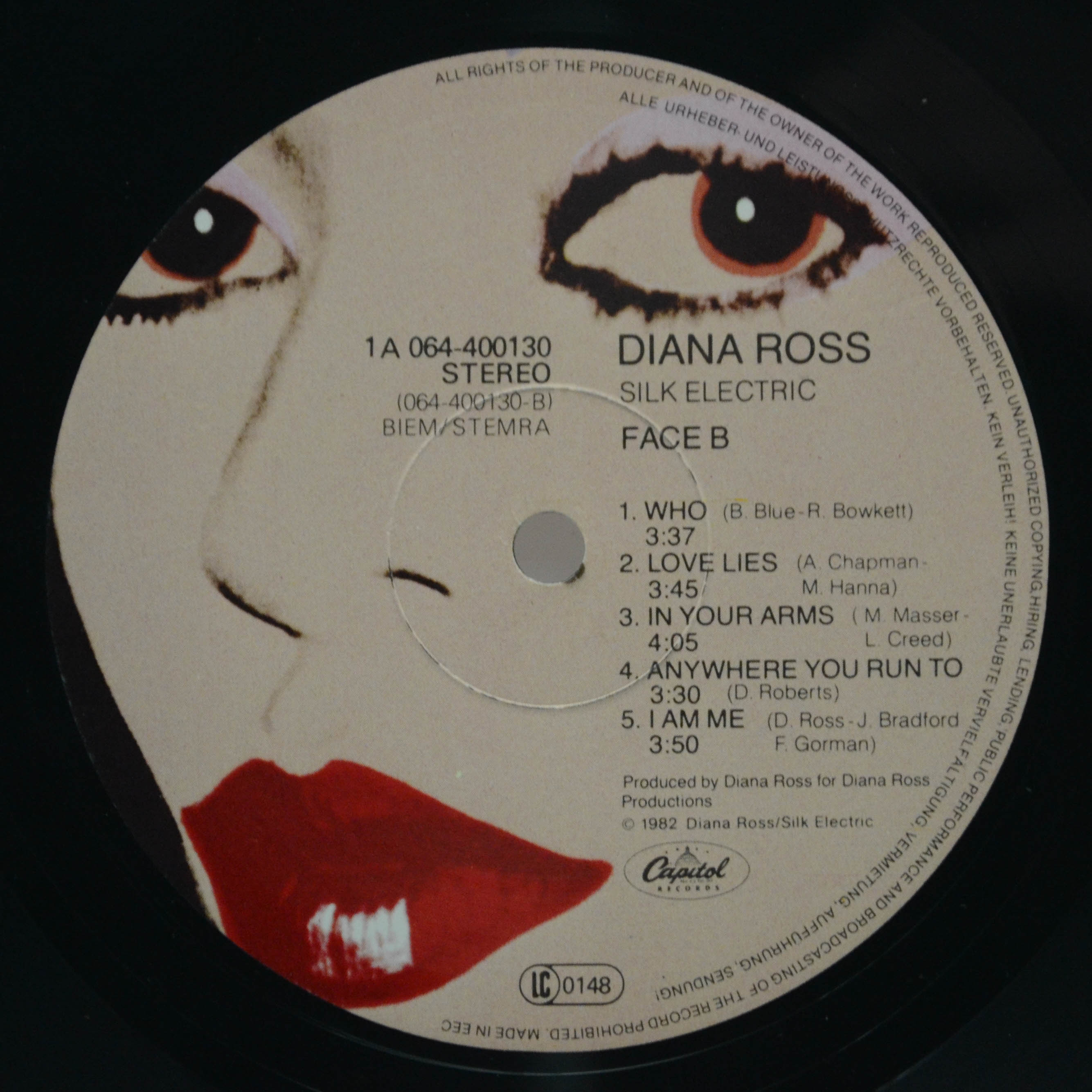 Diana Ross — Silk Electric, 1982