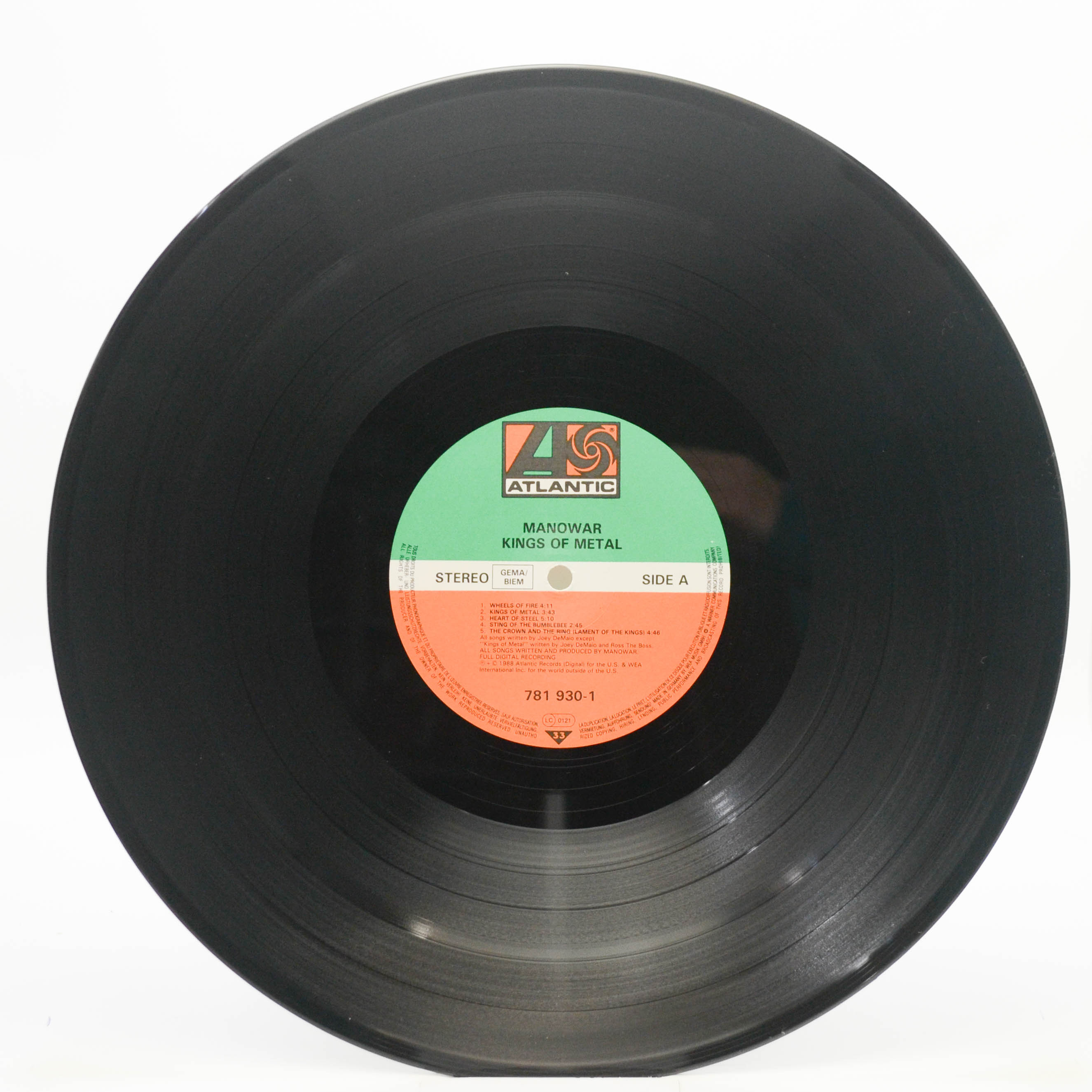Manowar — Kings Of Metal, 1988