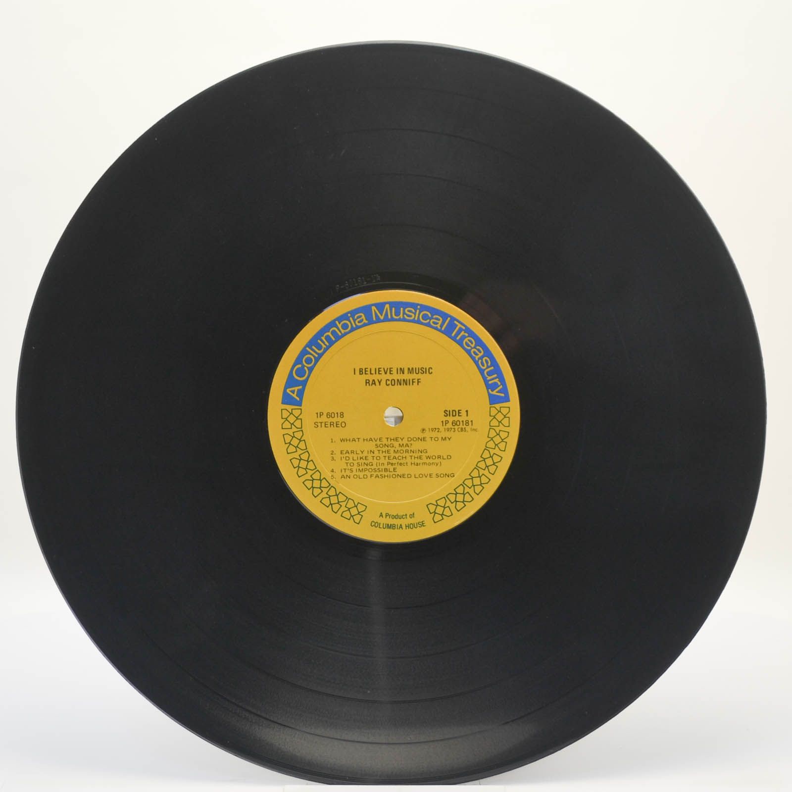 Виниловая пластинка Ray Conniff — I Believe In Music (USA), 1973