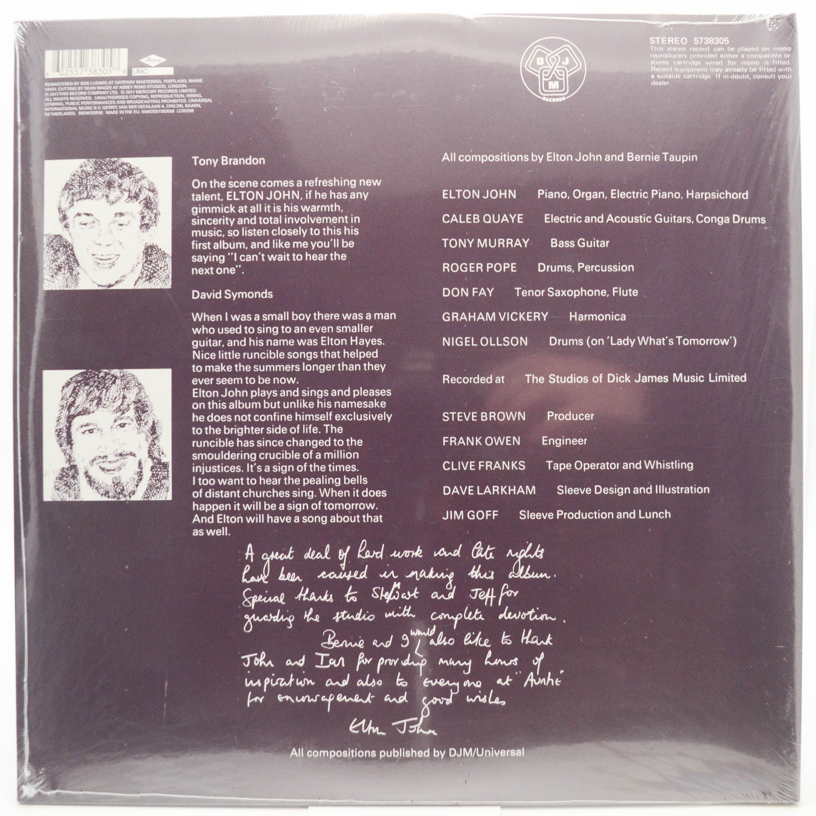 Elton John — Empty Sky, 1969