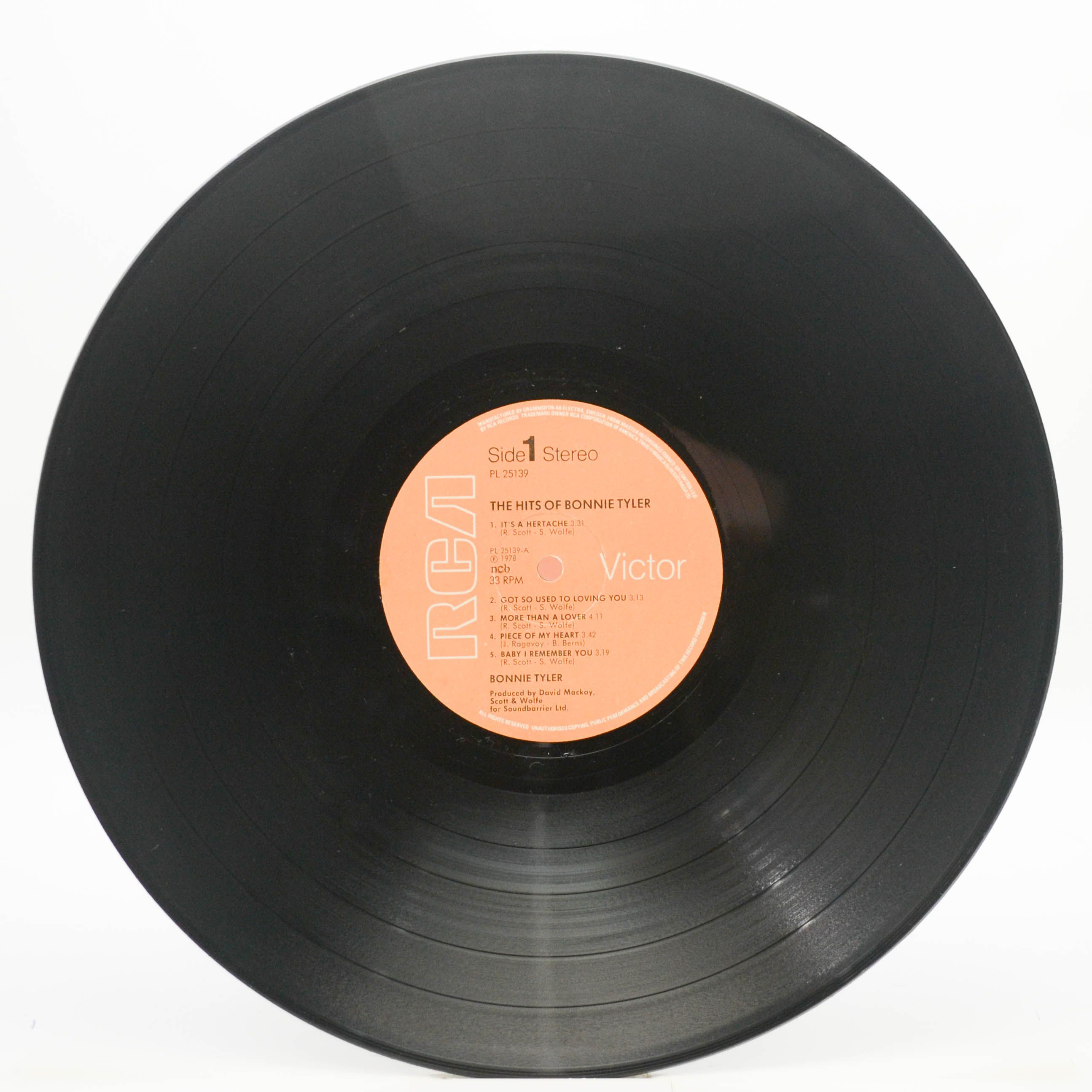 Виниловая пластинка Bonnie Tyler — The Hits Of Bonnie Tyler, 1978