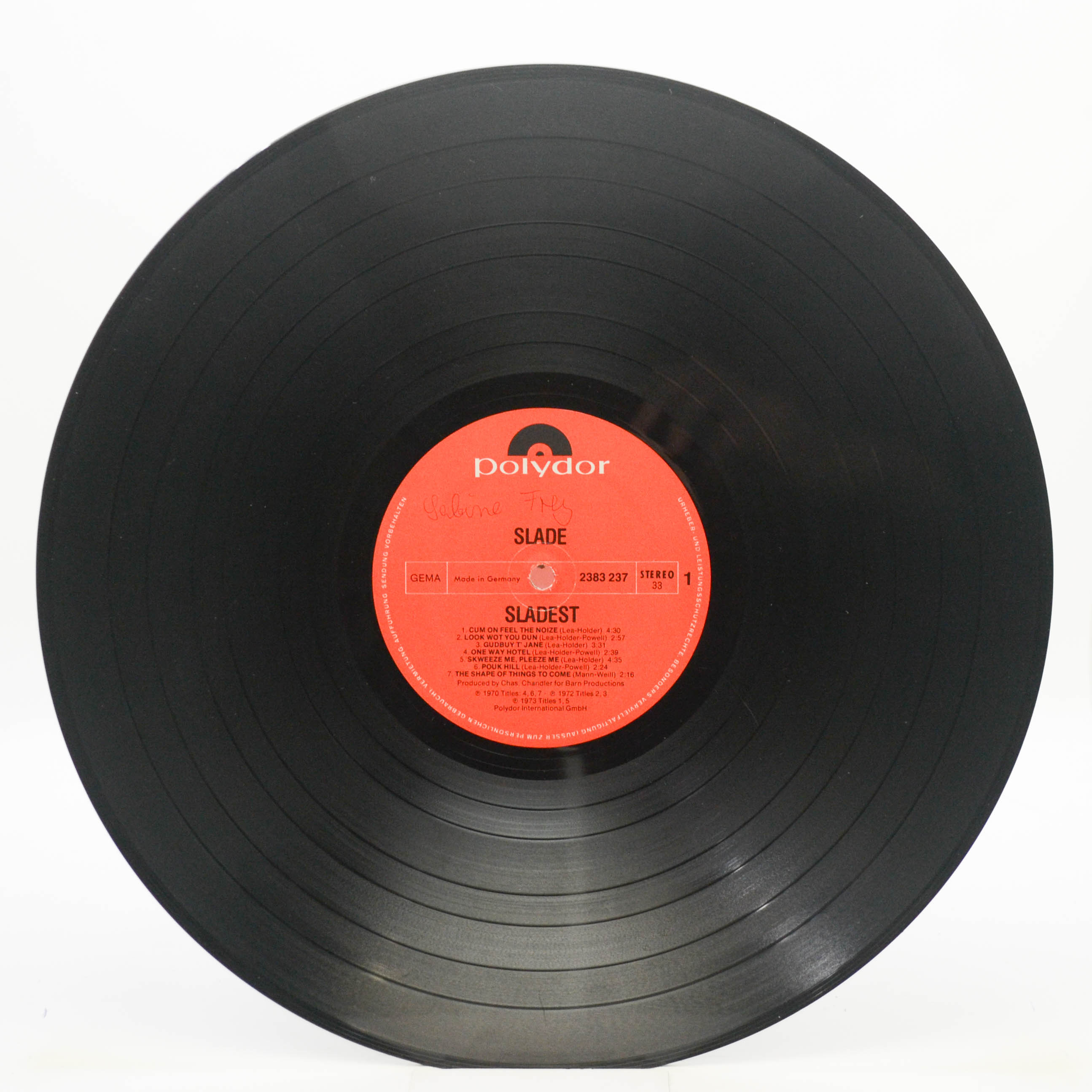 Slade — Sladest (booklet), 1973