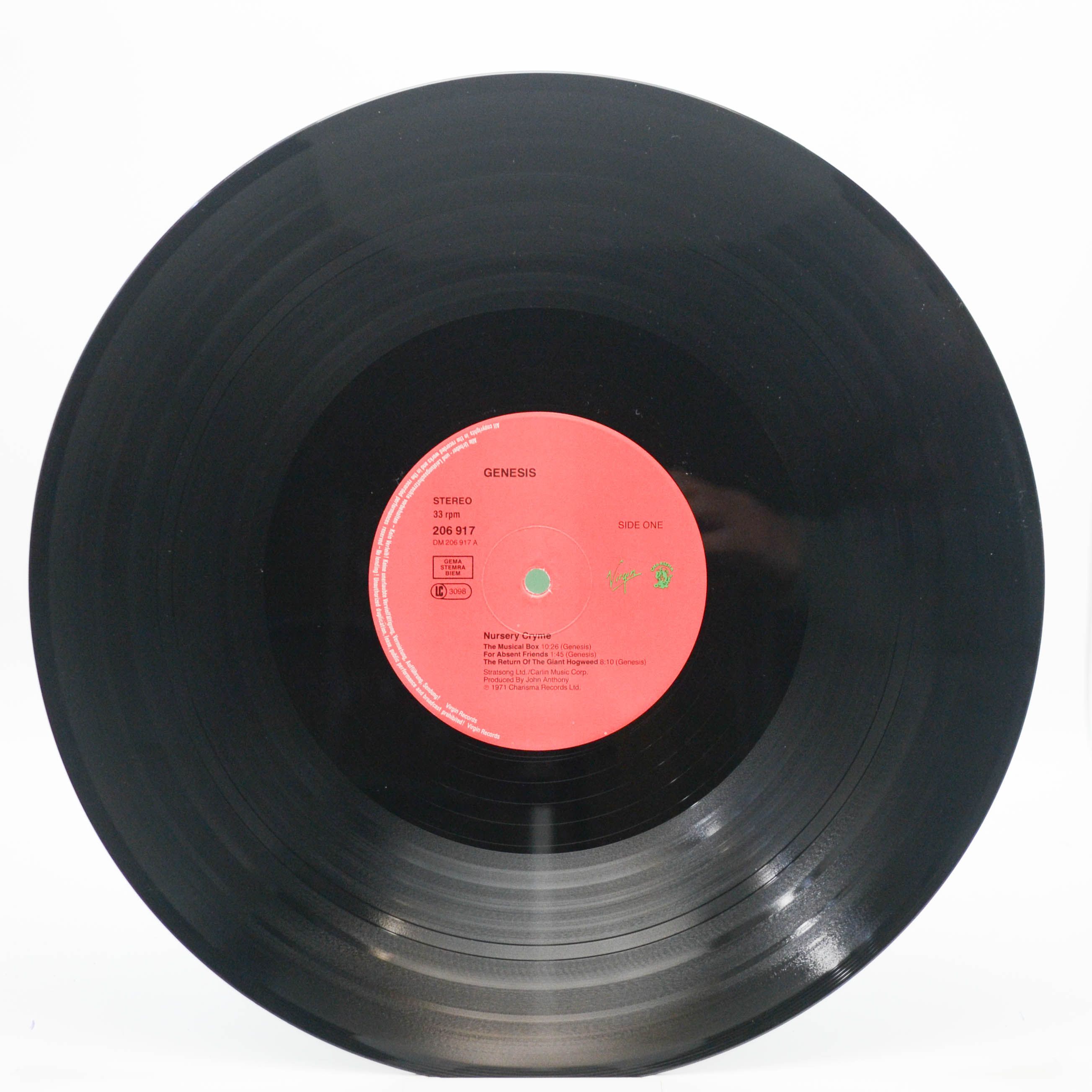 Genesis — Nursery Cryme, 1971