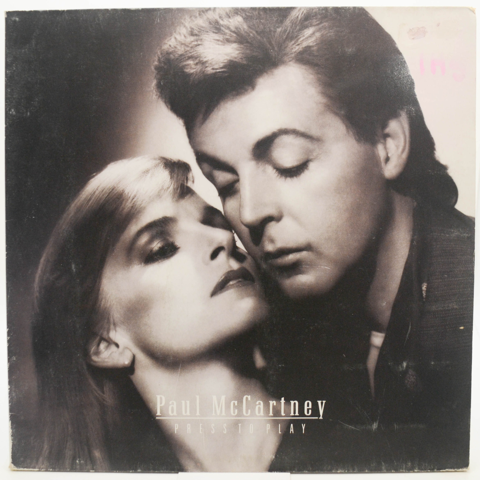 Виниловая пластинка Paul McCartney — Press To Play, 1986