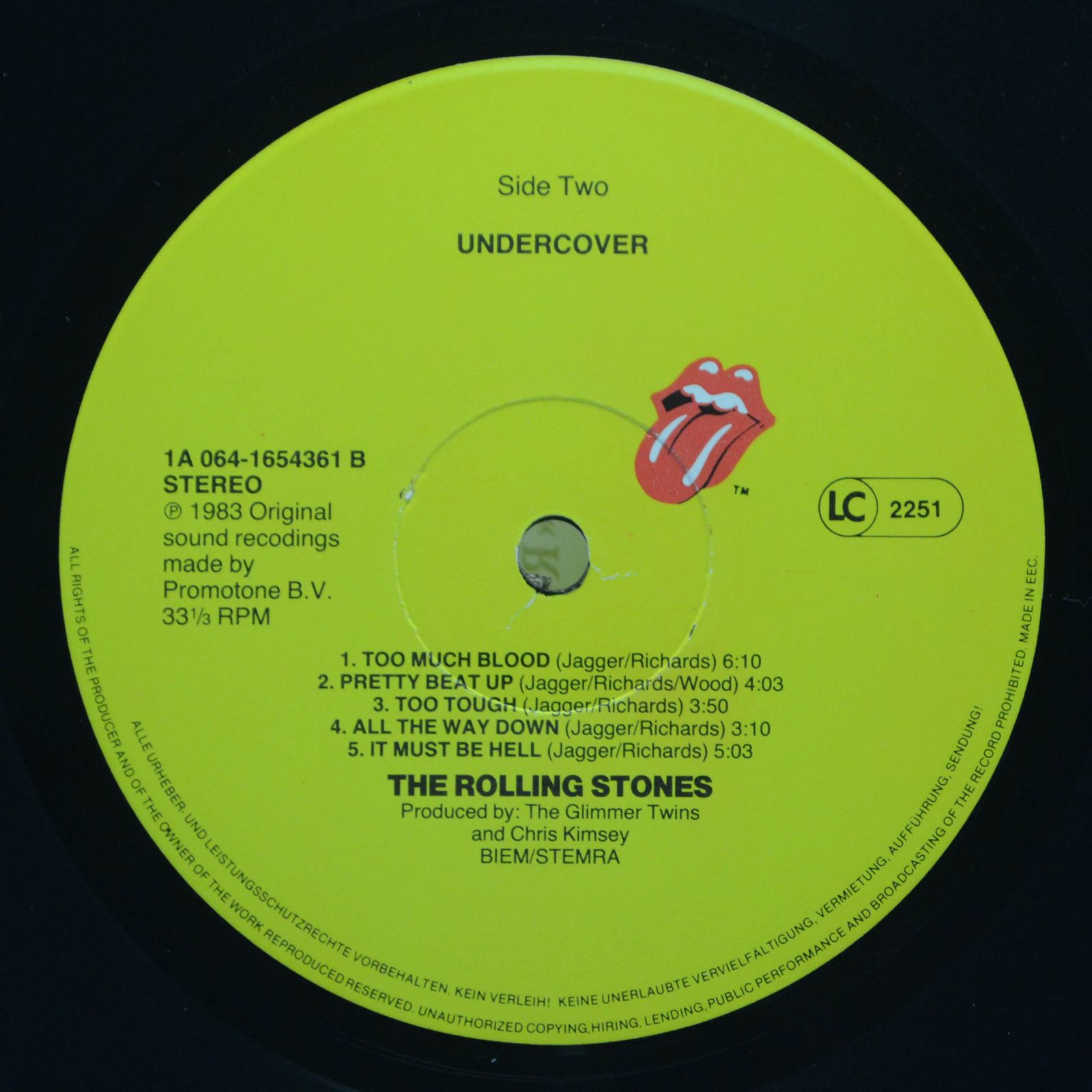 Rolling Stones — Undercover, 1983