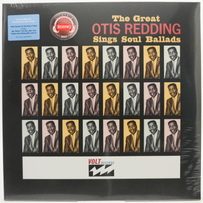 Виниловая пластинка The Great Otis Redding Sings Soul Ballads, 1965