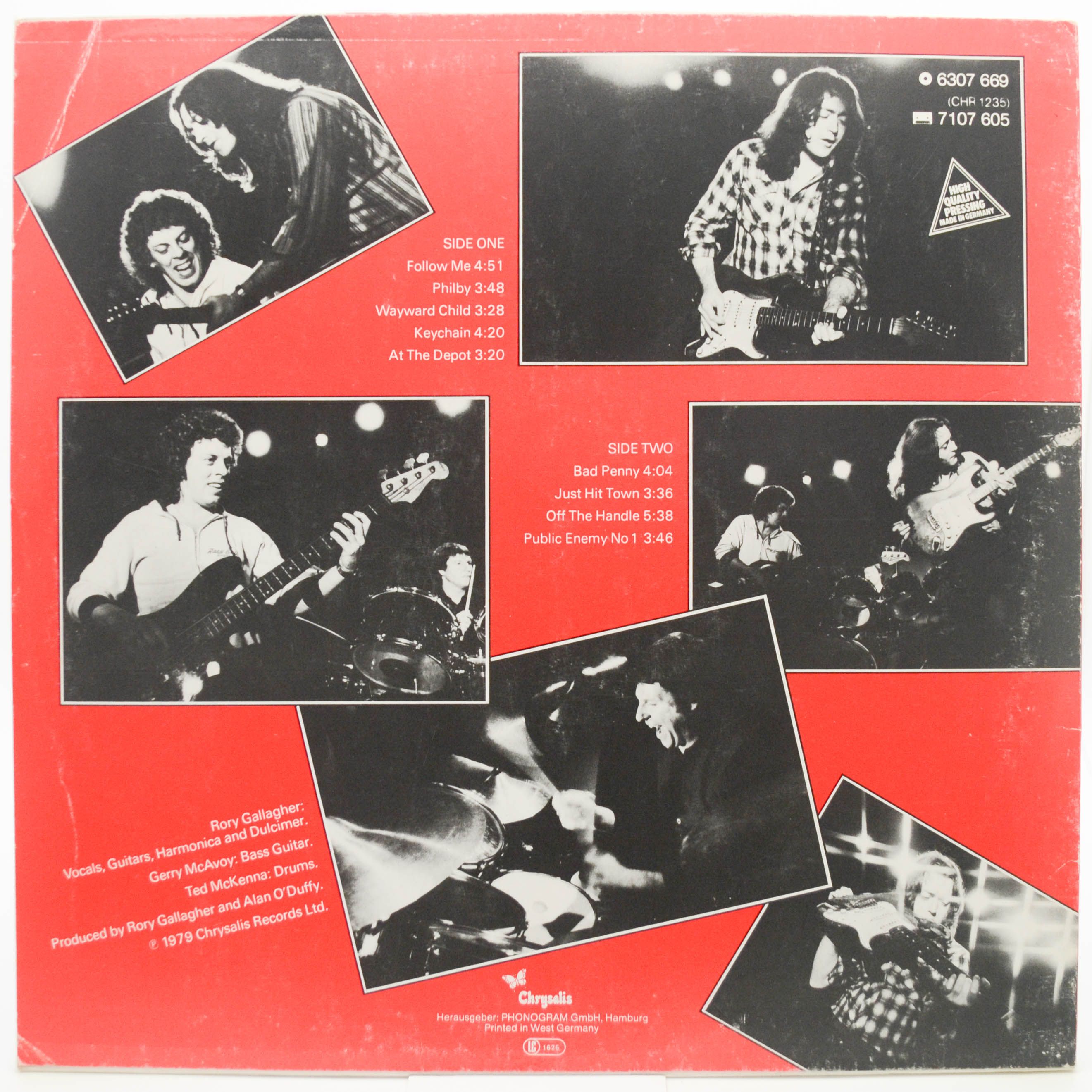 Rory Gallagher — Top Priority, 1979