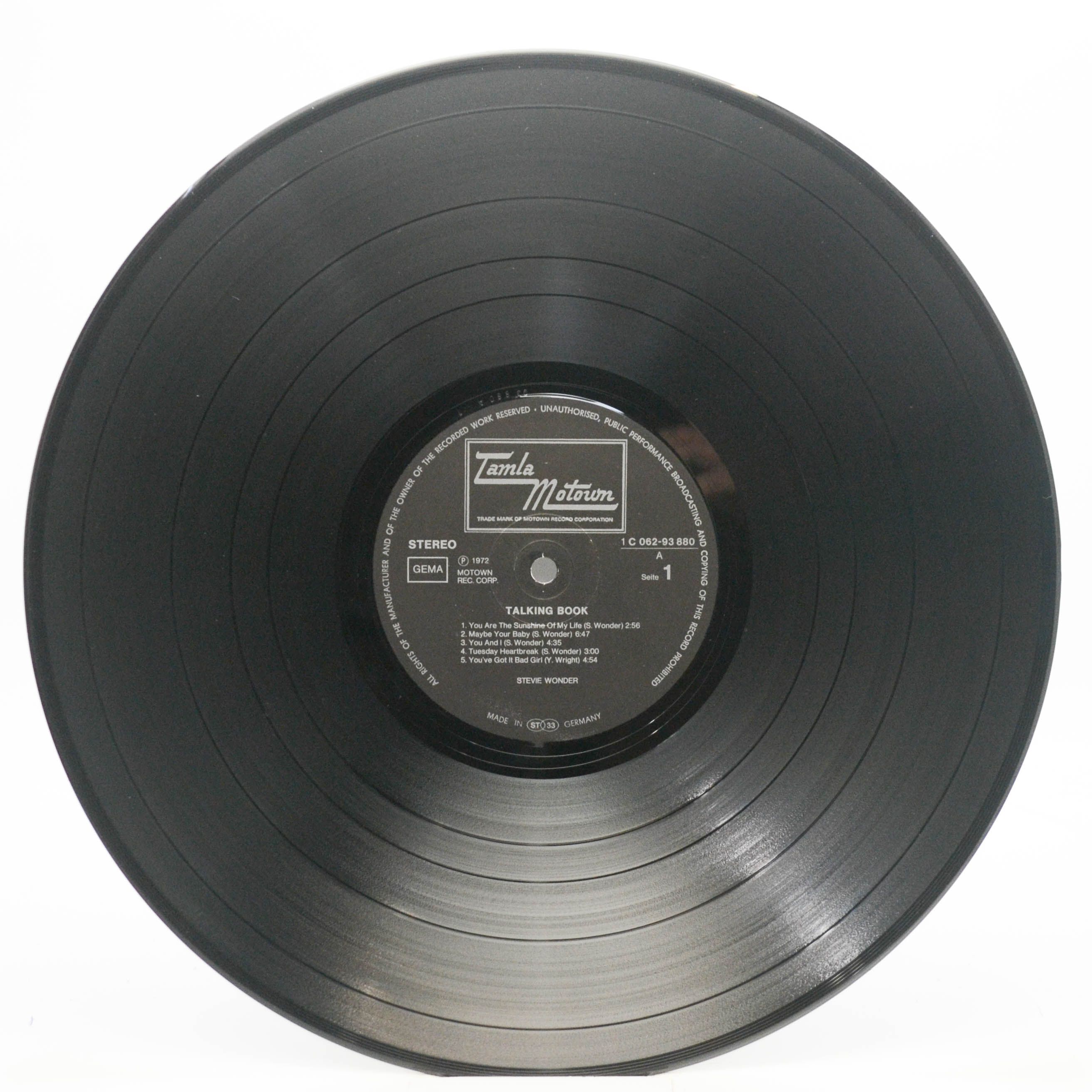 Виниловая пластинка Stevie Wonder — Talking Book, 1972