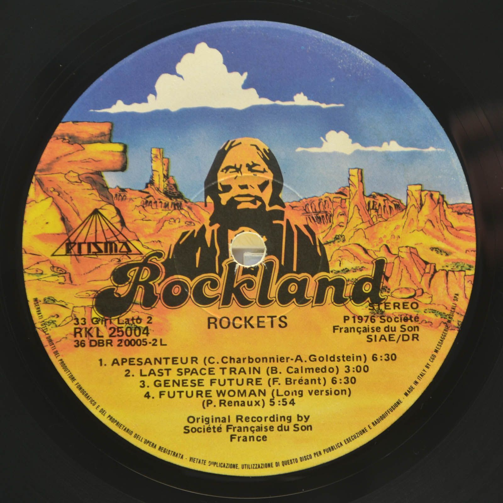 Виниловая пластинка Rockets — Rockets, 1976