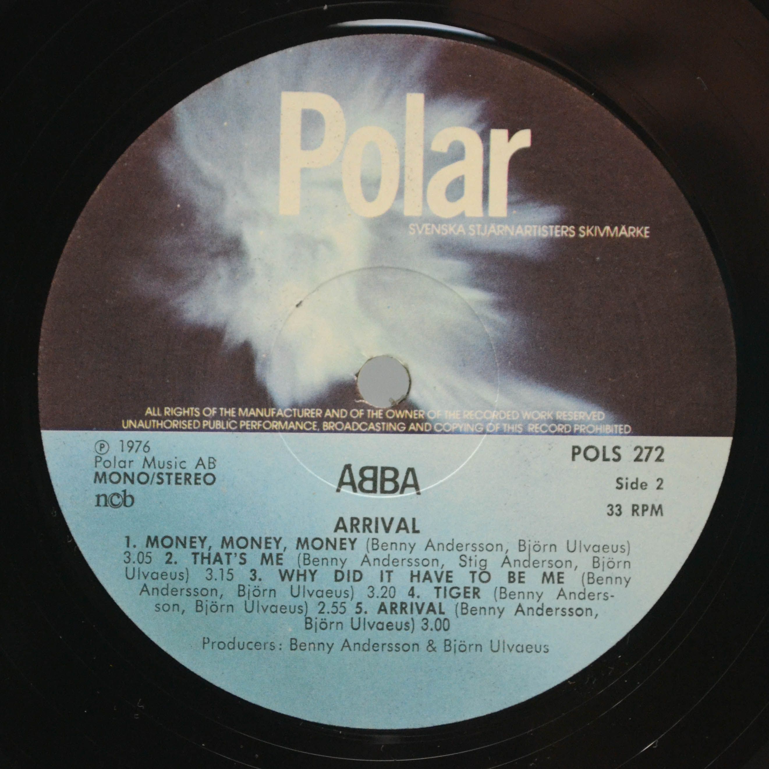 ABBA — Arrival (1-st, Sweden), 1976