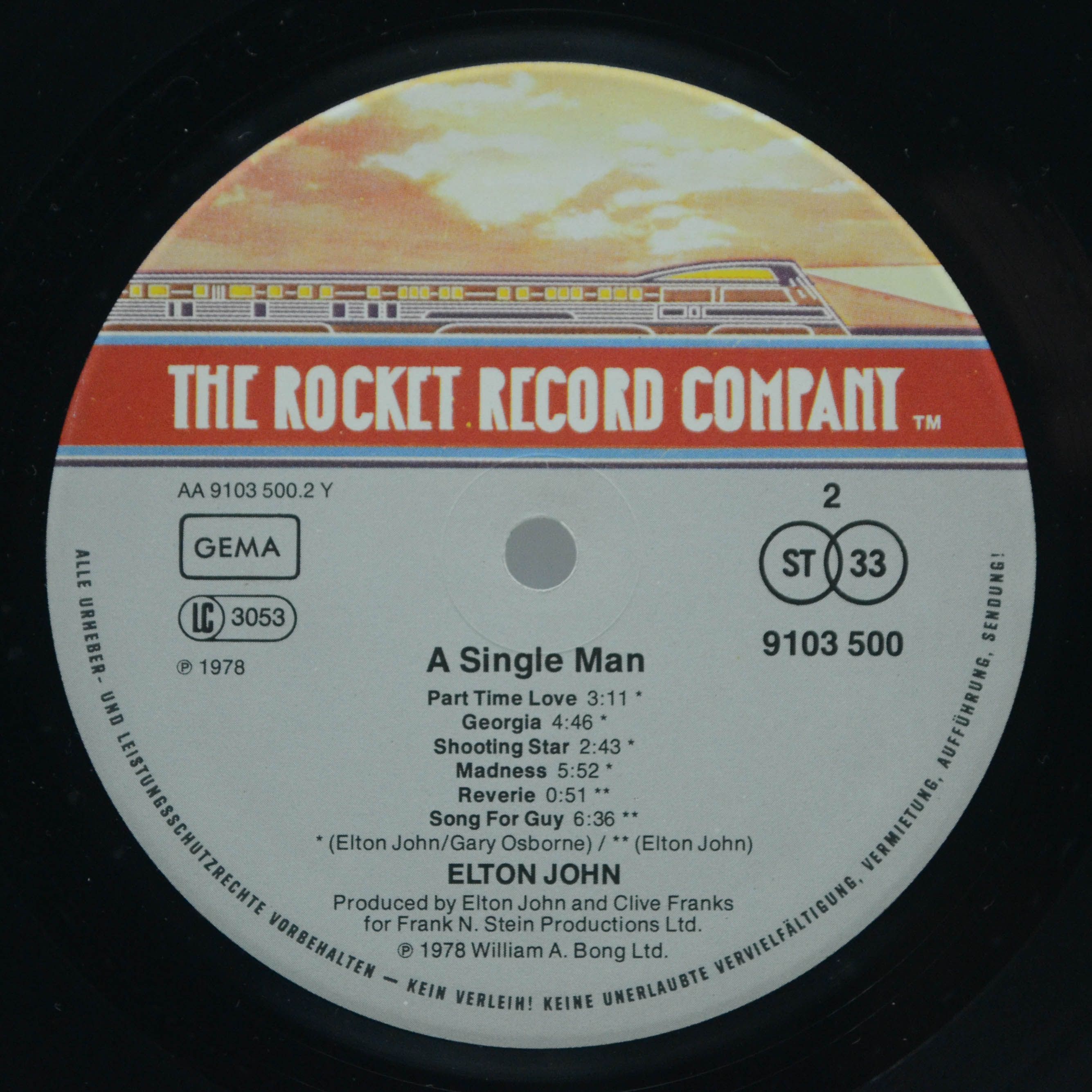 Elton John — A Single Man, 1978