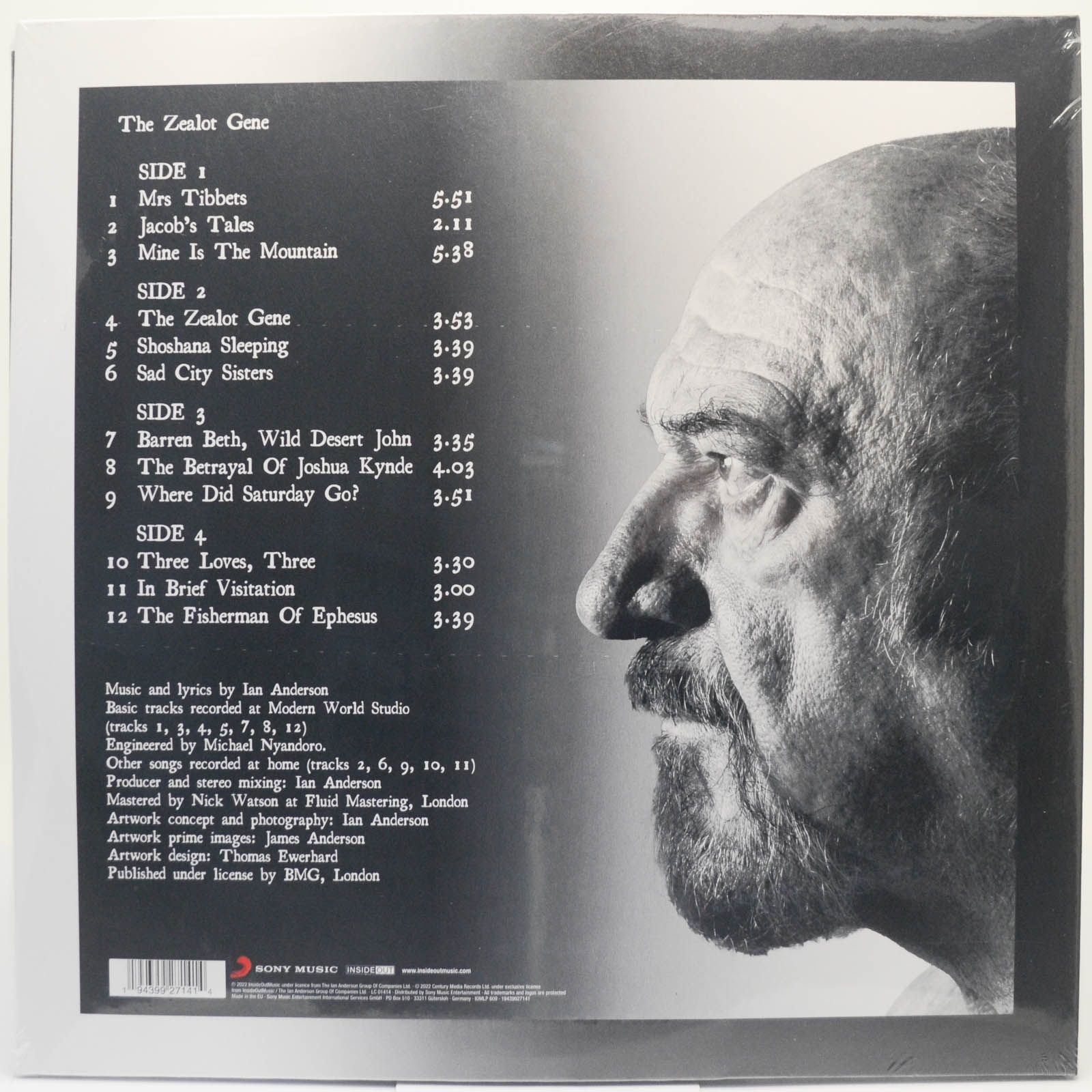 Jethro Tull — The Zealot Gene (2LP), 2022