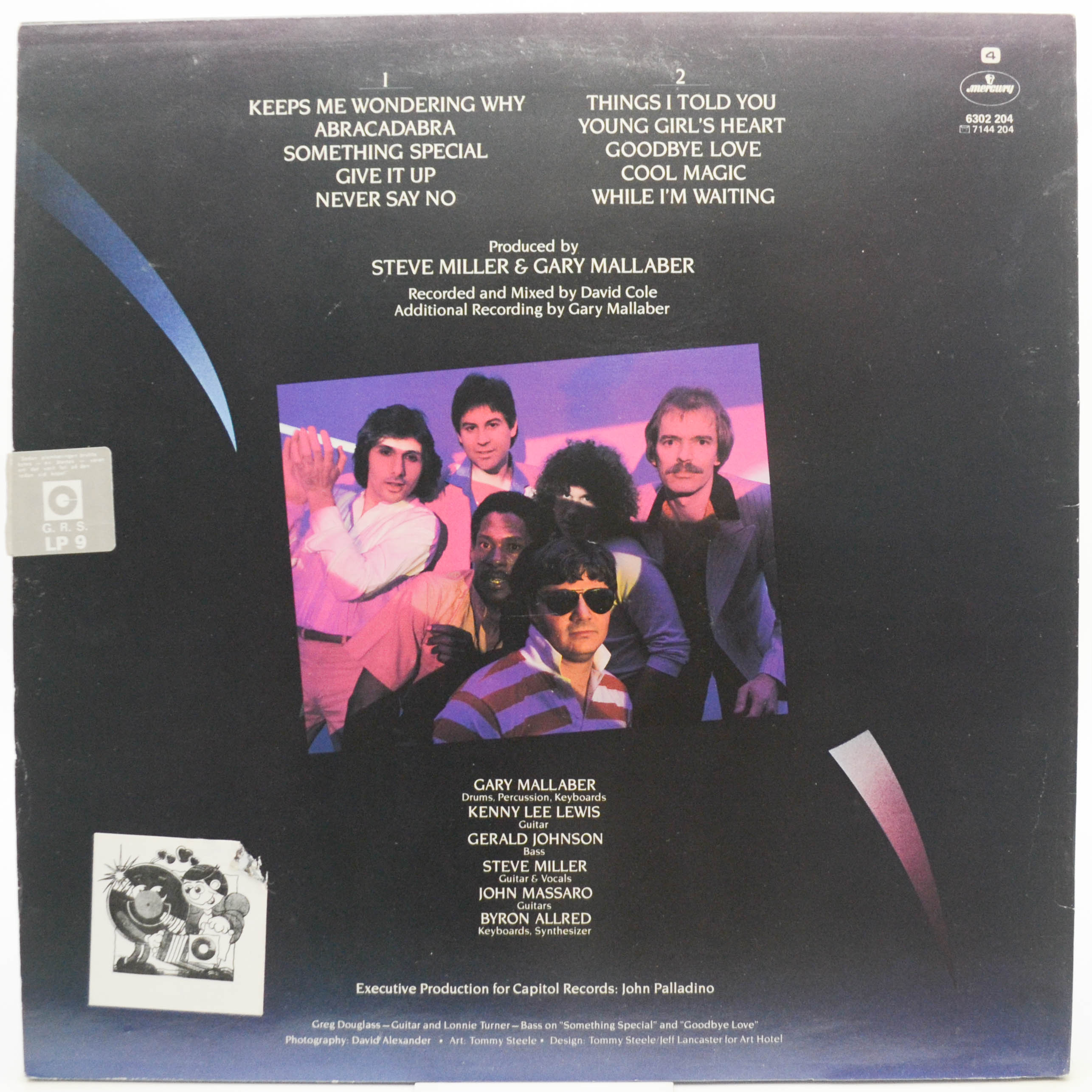 Виниловая пластинка Steve Miller Band — Abracadabra, 1982
