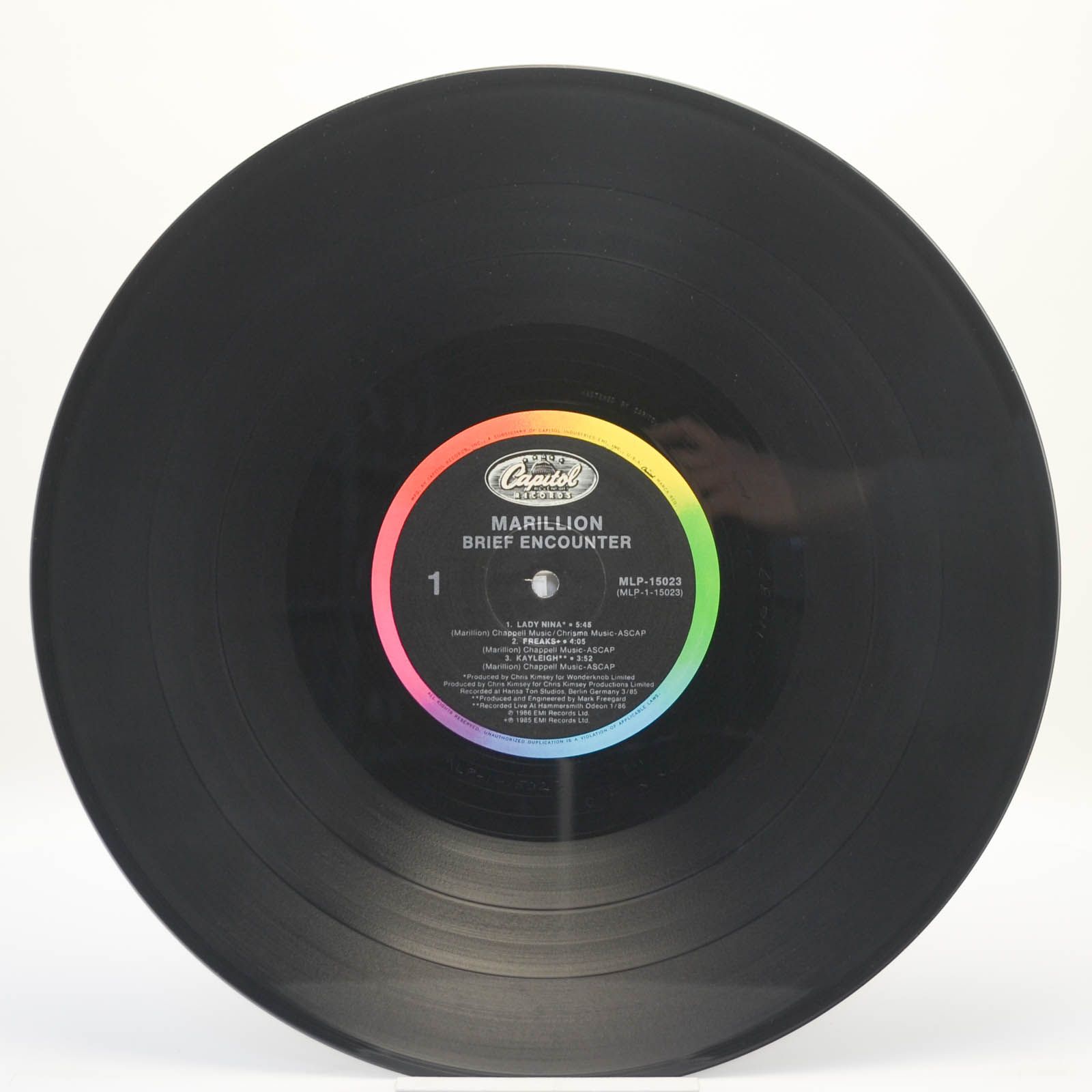 Marillion — Brief Encounter (USA), 1986