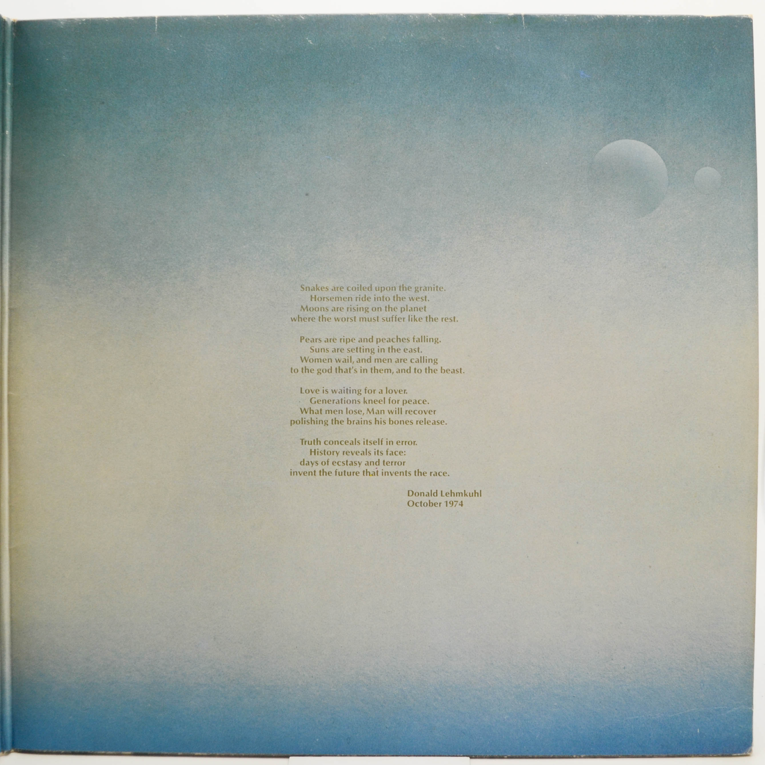 Виниловая пластинка Yes — Relayer, 1974