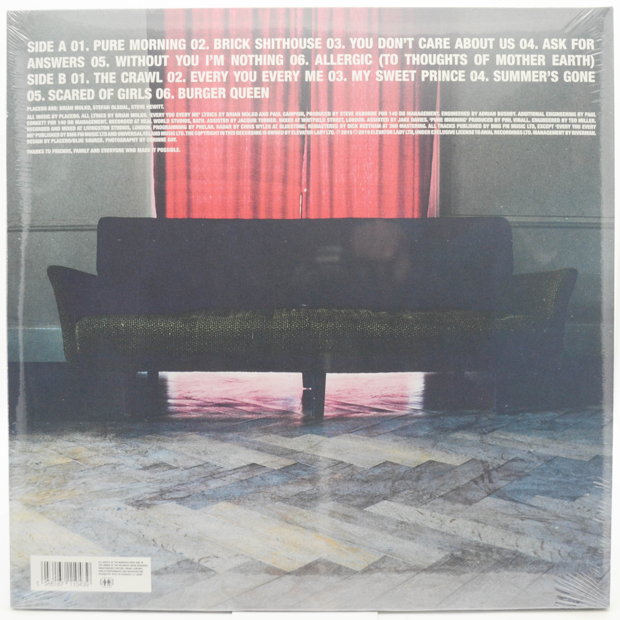 Placebo — Without You I'm Nothing, 1998