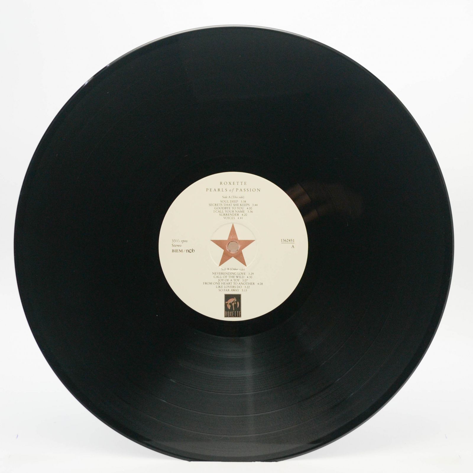 Roxette — Pearls Of Passion, 1986