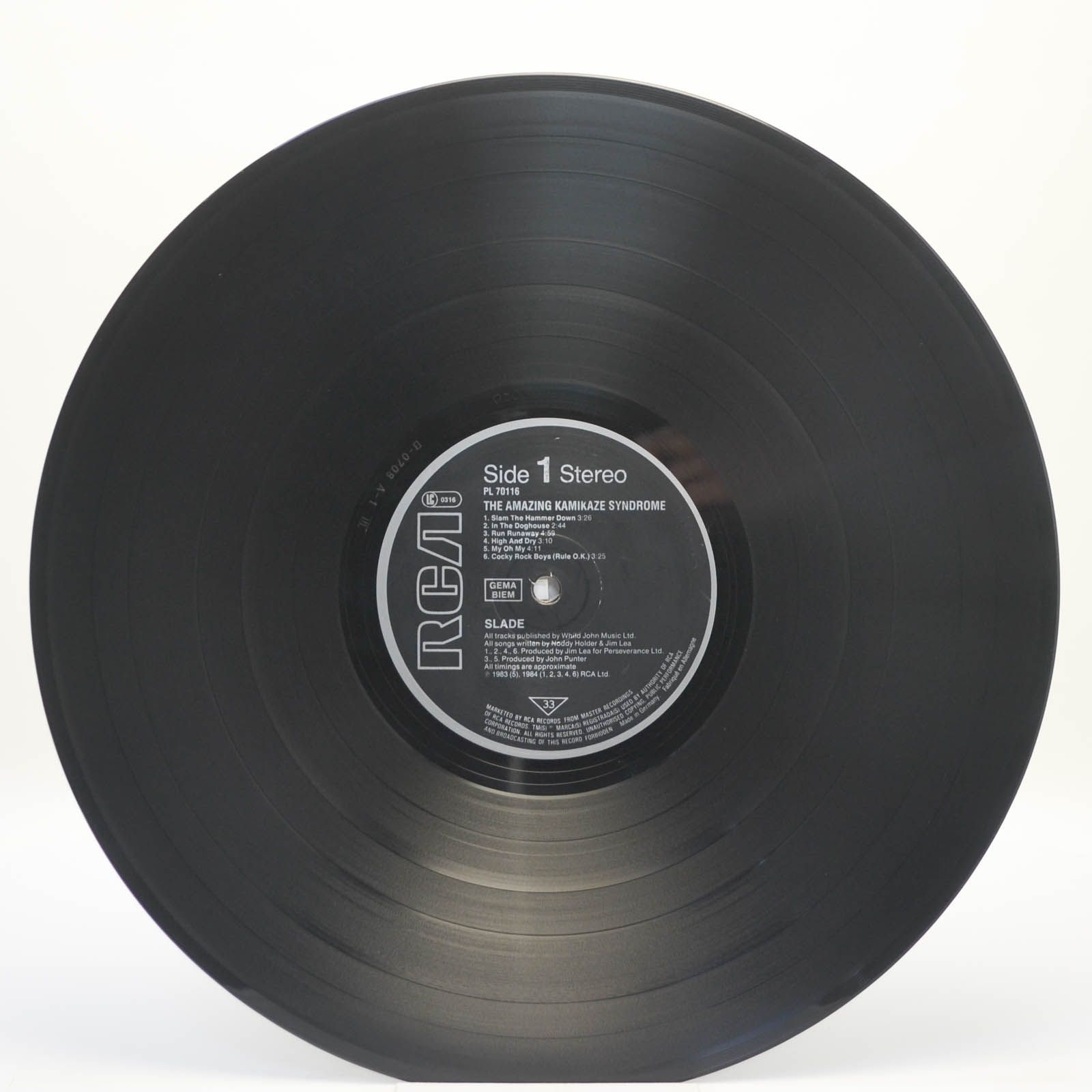 Slade — The Amazing Kamikaze Syndrome, 1984