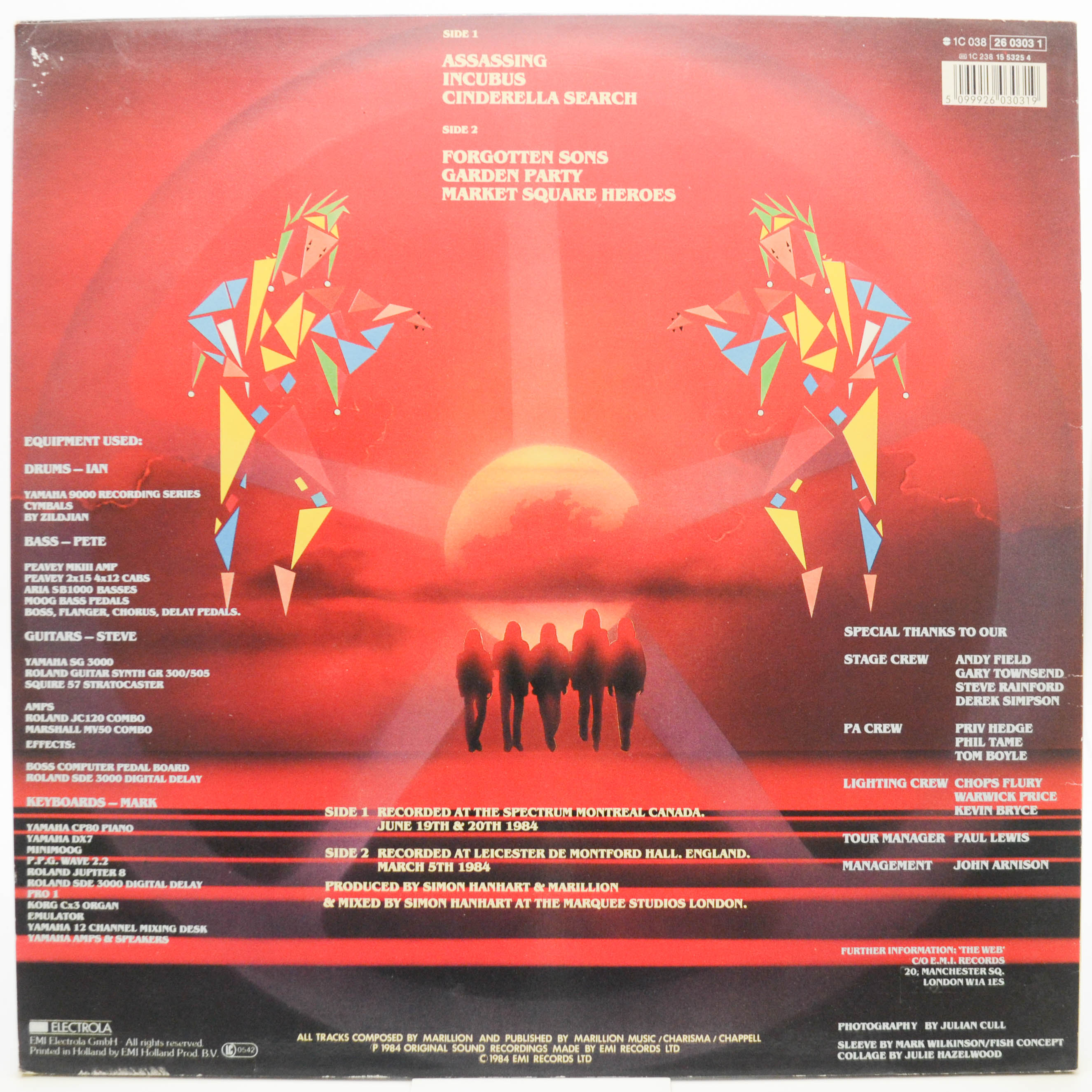 Marillion — Real To Reel, 1984