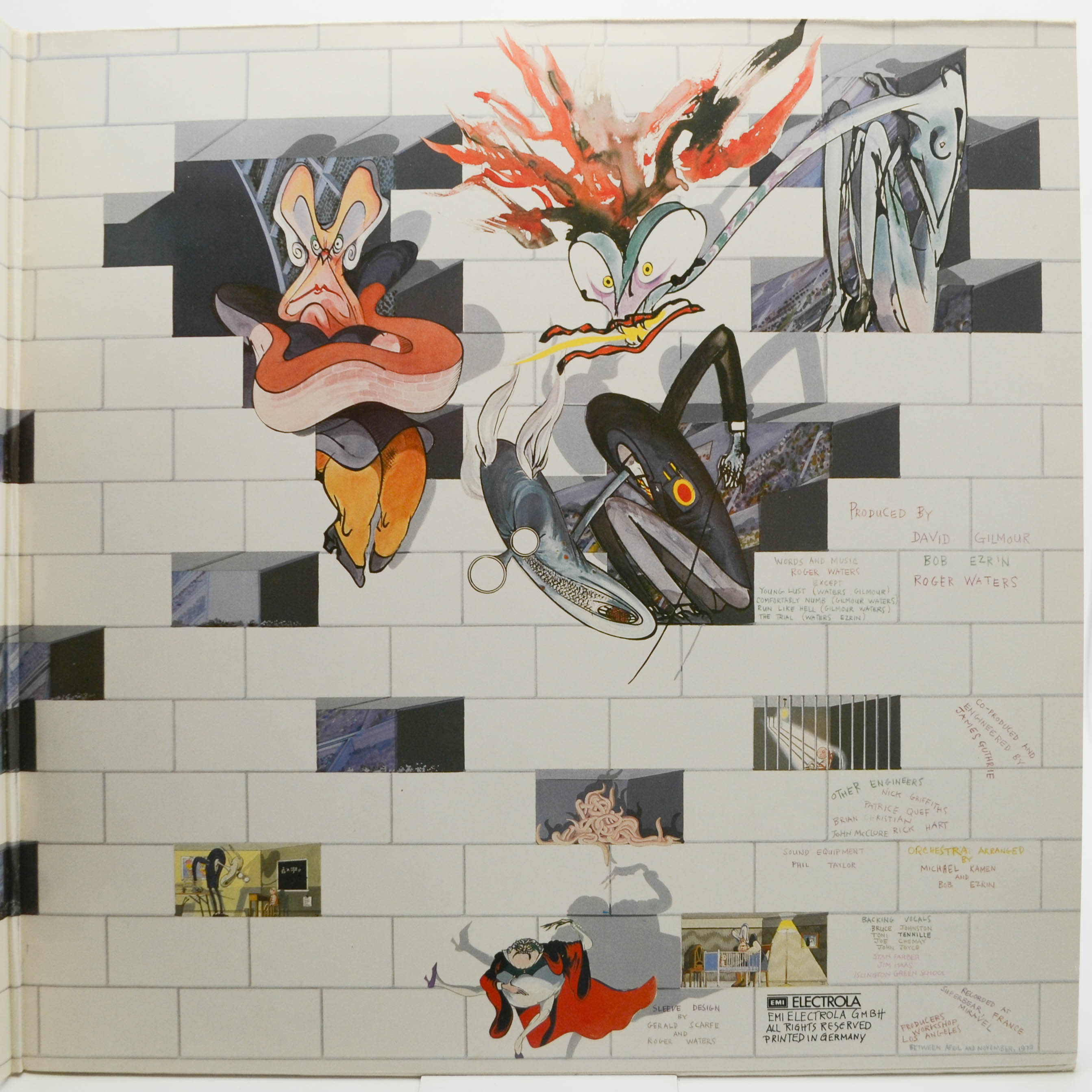 Виниловая пластинка Pink Floyd — The Wall (2LP), 1979