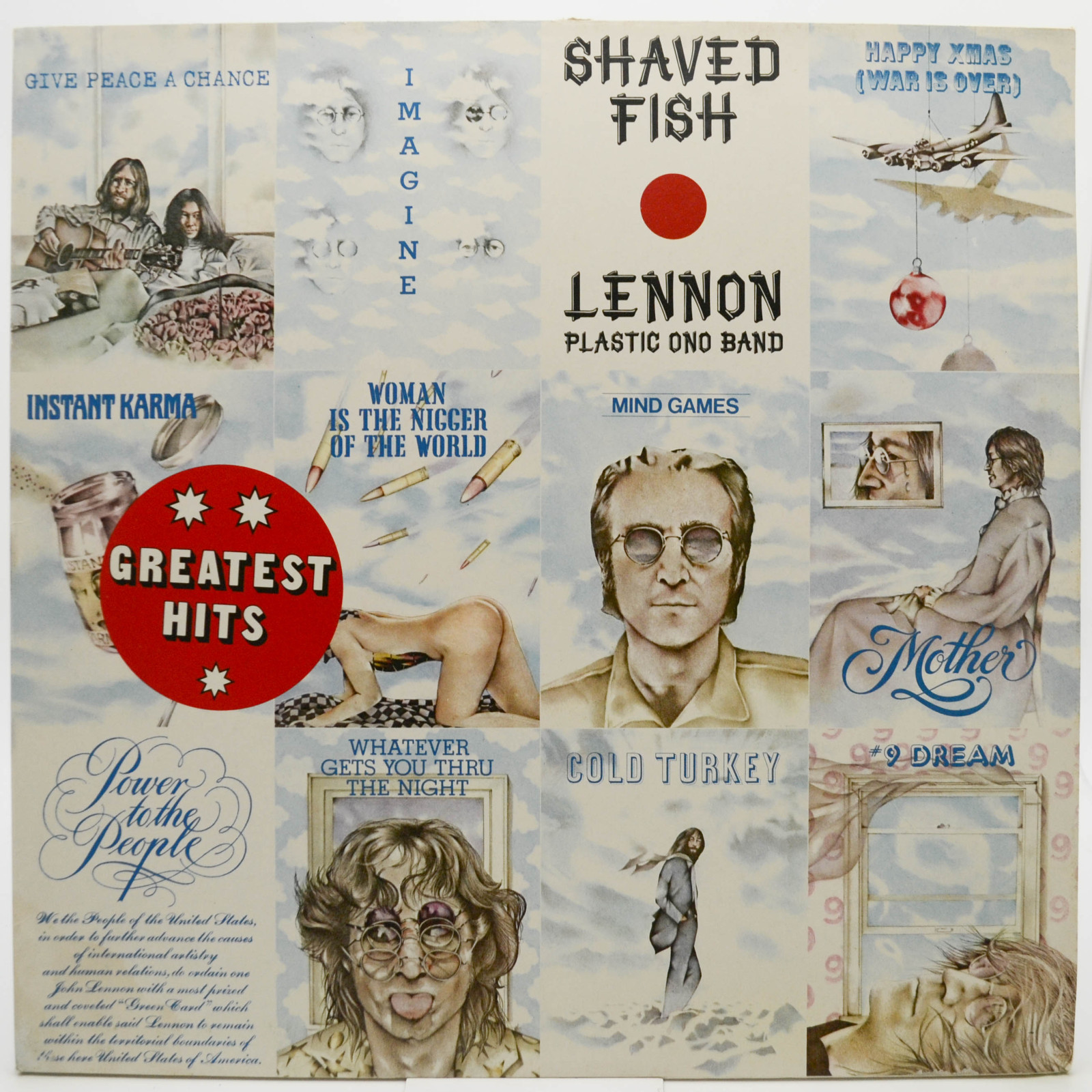 Lennon / Plastic Ono Band — Shaved Fish, 1975