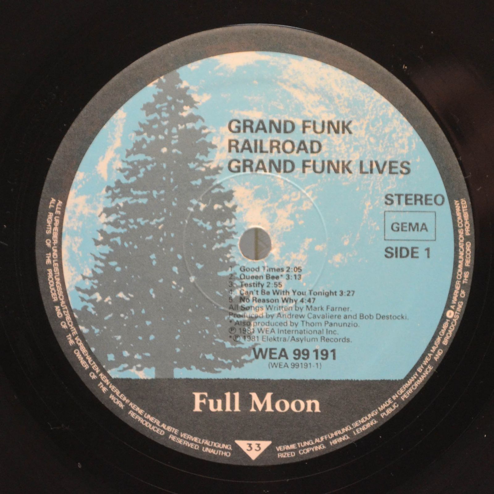 Виниловая пластинка Grand Funk Railroad — Grand Funk Lives, 1981