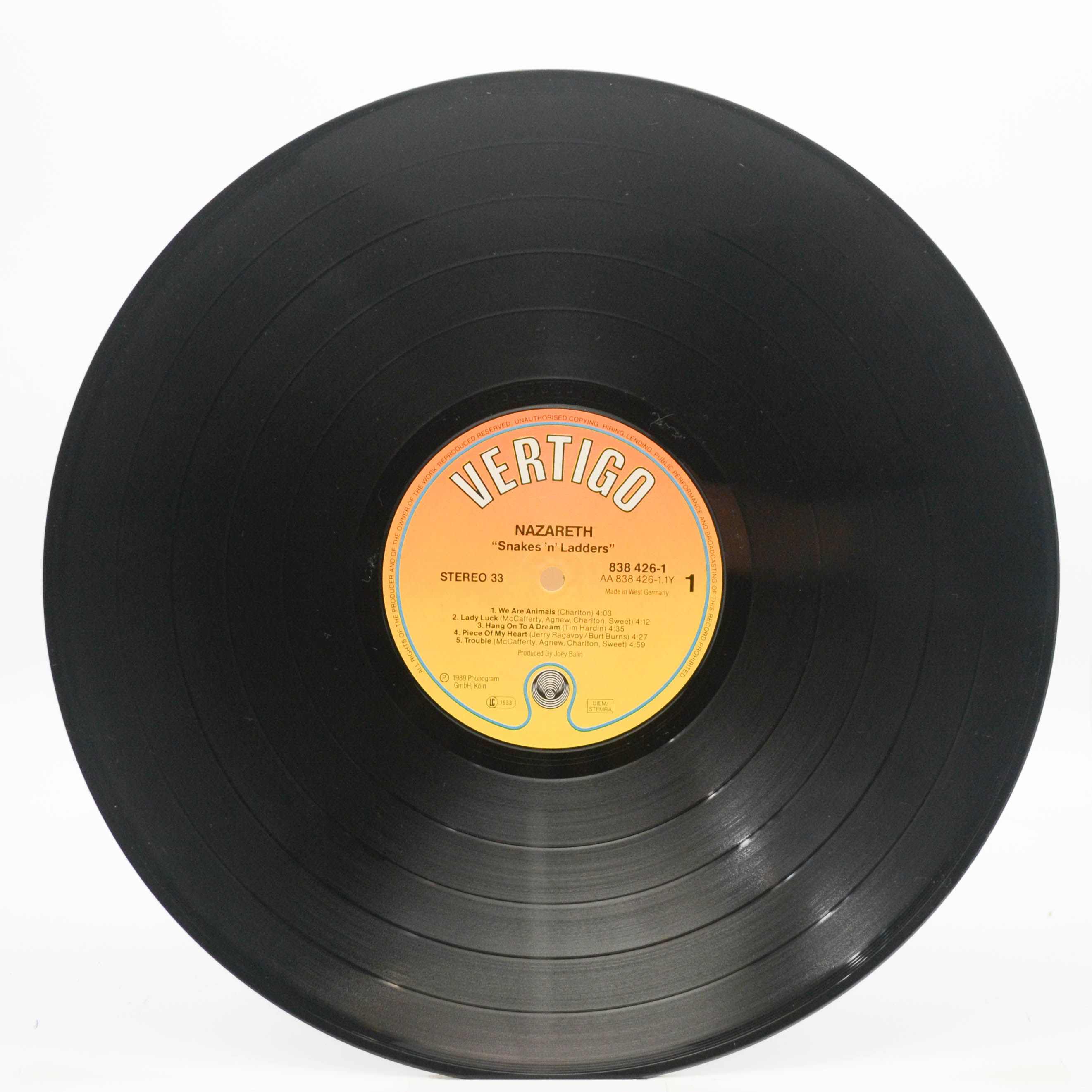 Nazareth — Snakes 'N' Ladders, 1989