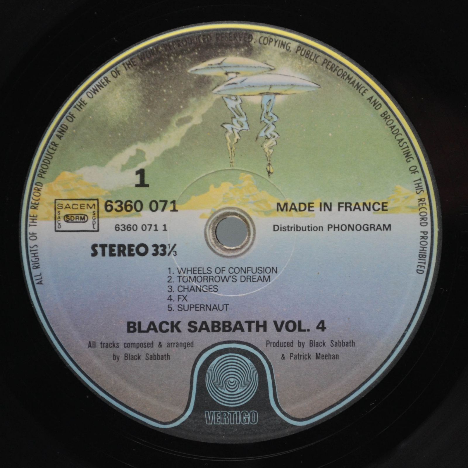 Black Sabbath — Black Sabbath Vol 4, 1972