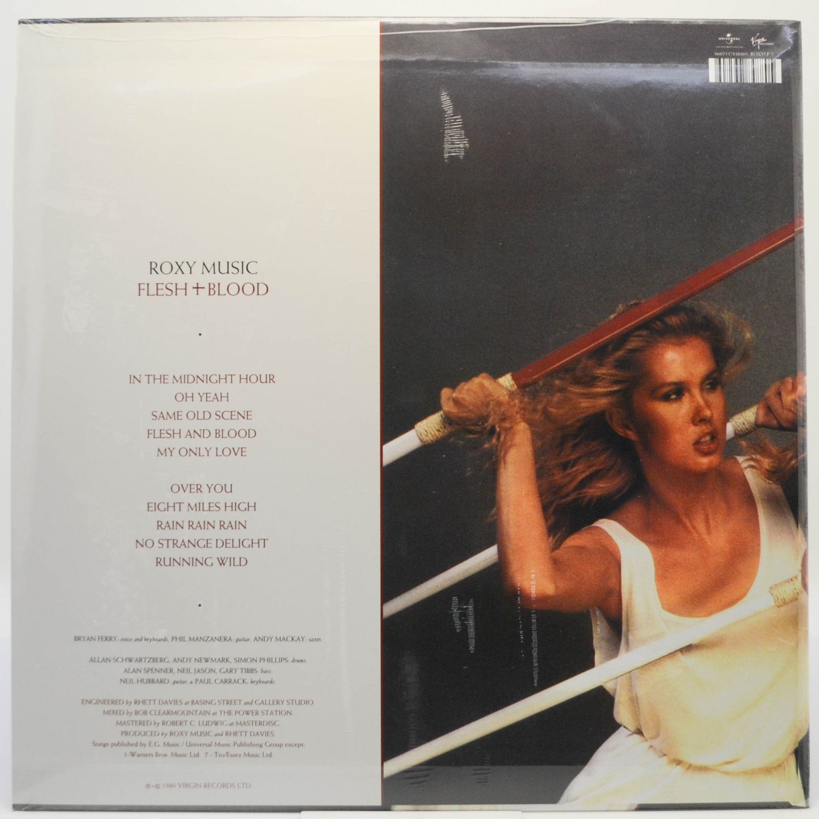 Виниловая пластинка Roxy Music — Flesh + Blood, 2017