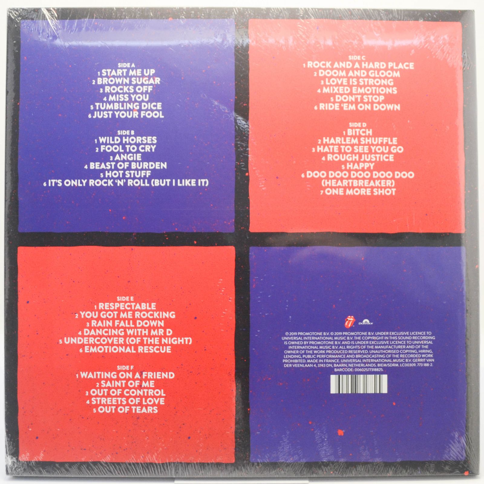 Rolling Stones — Honk (3LP), 2019