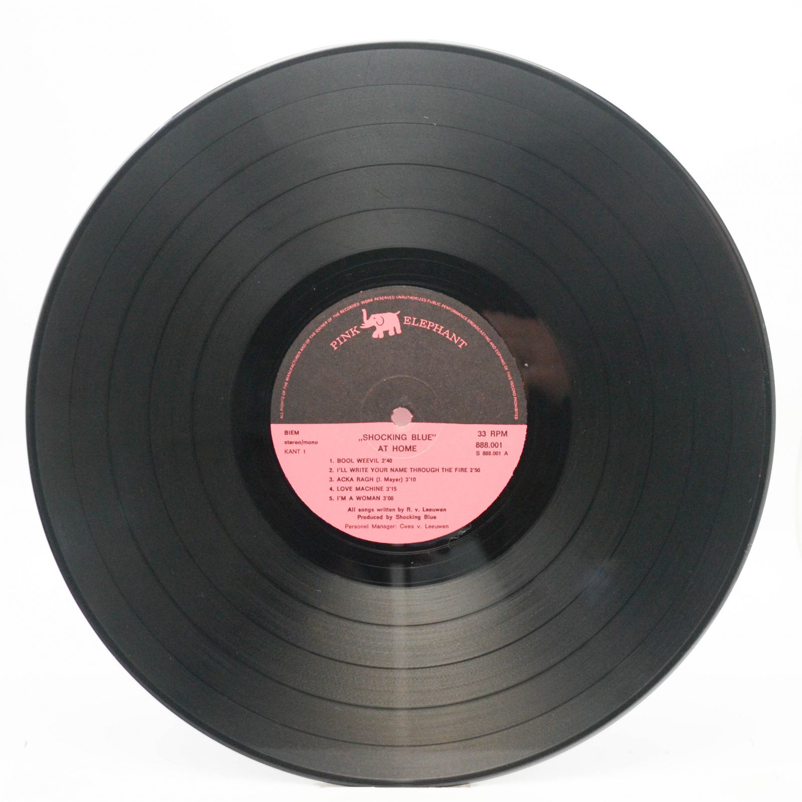 Shocking Blue — At Home (1-st, Holland), 1969