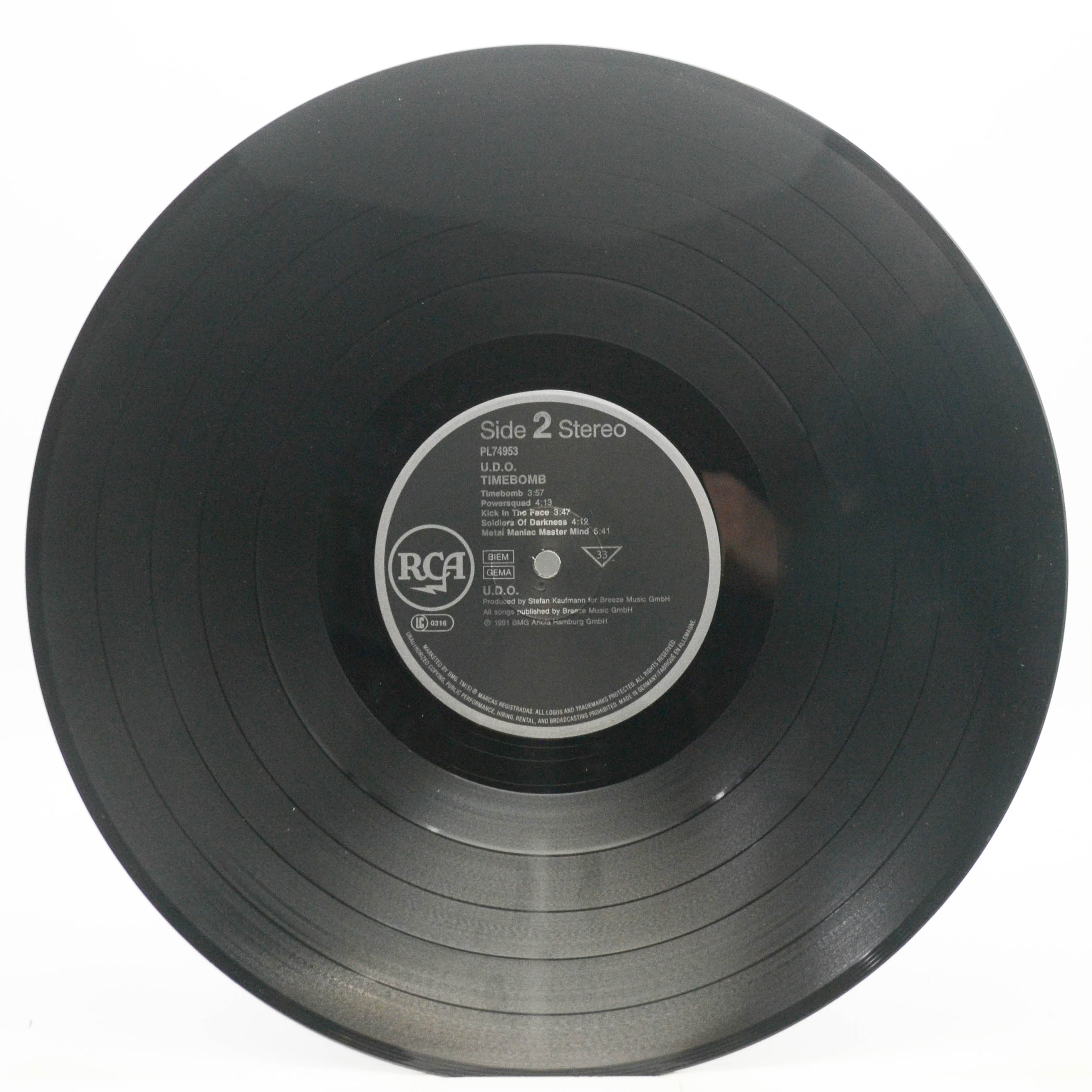 U.D.O. — Timebomb, 1991