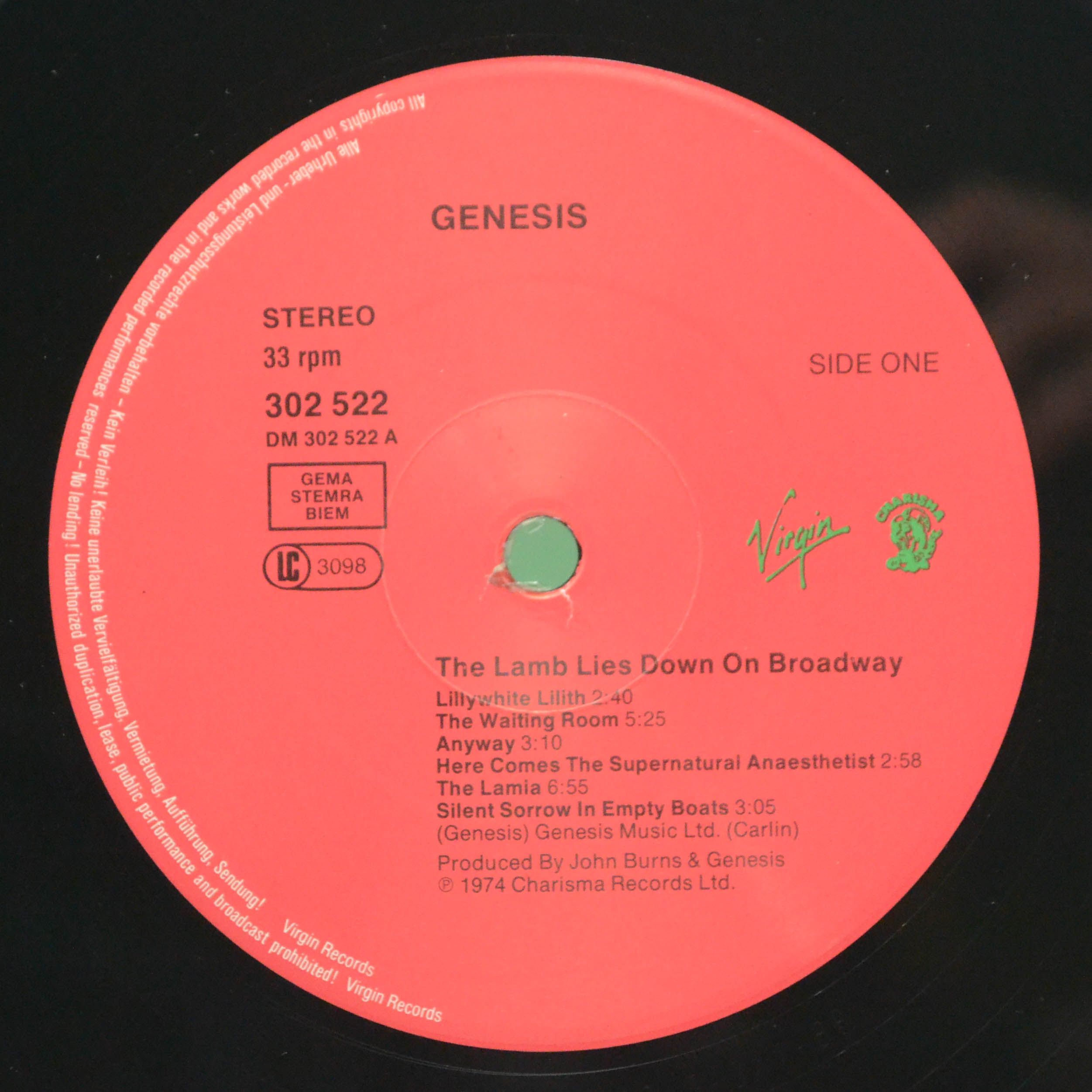 Genesis — The Lamb Lies Down On Broadway (2LP), 1974