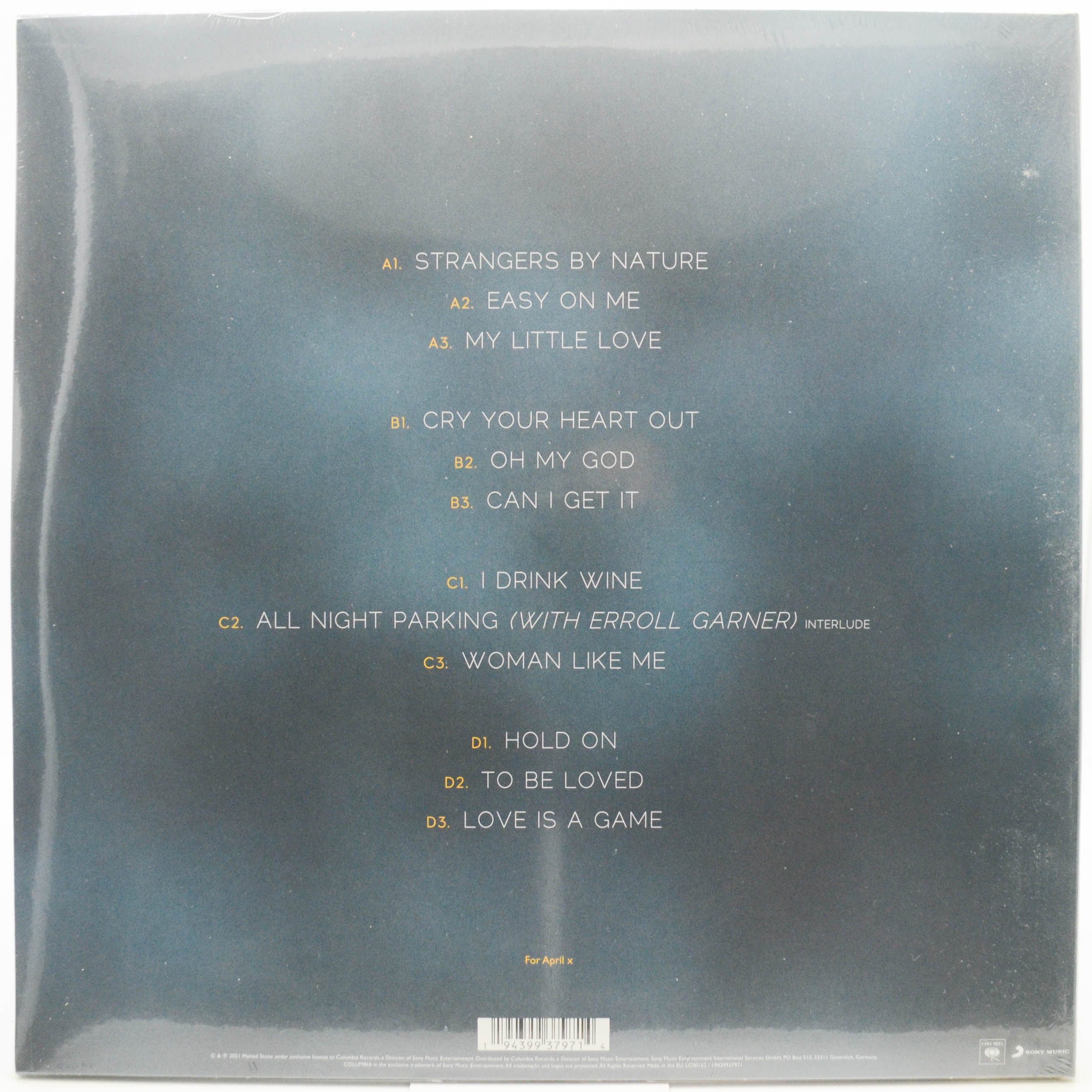 Виниловая пластинка Adele — 30 (2LP), 2021