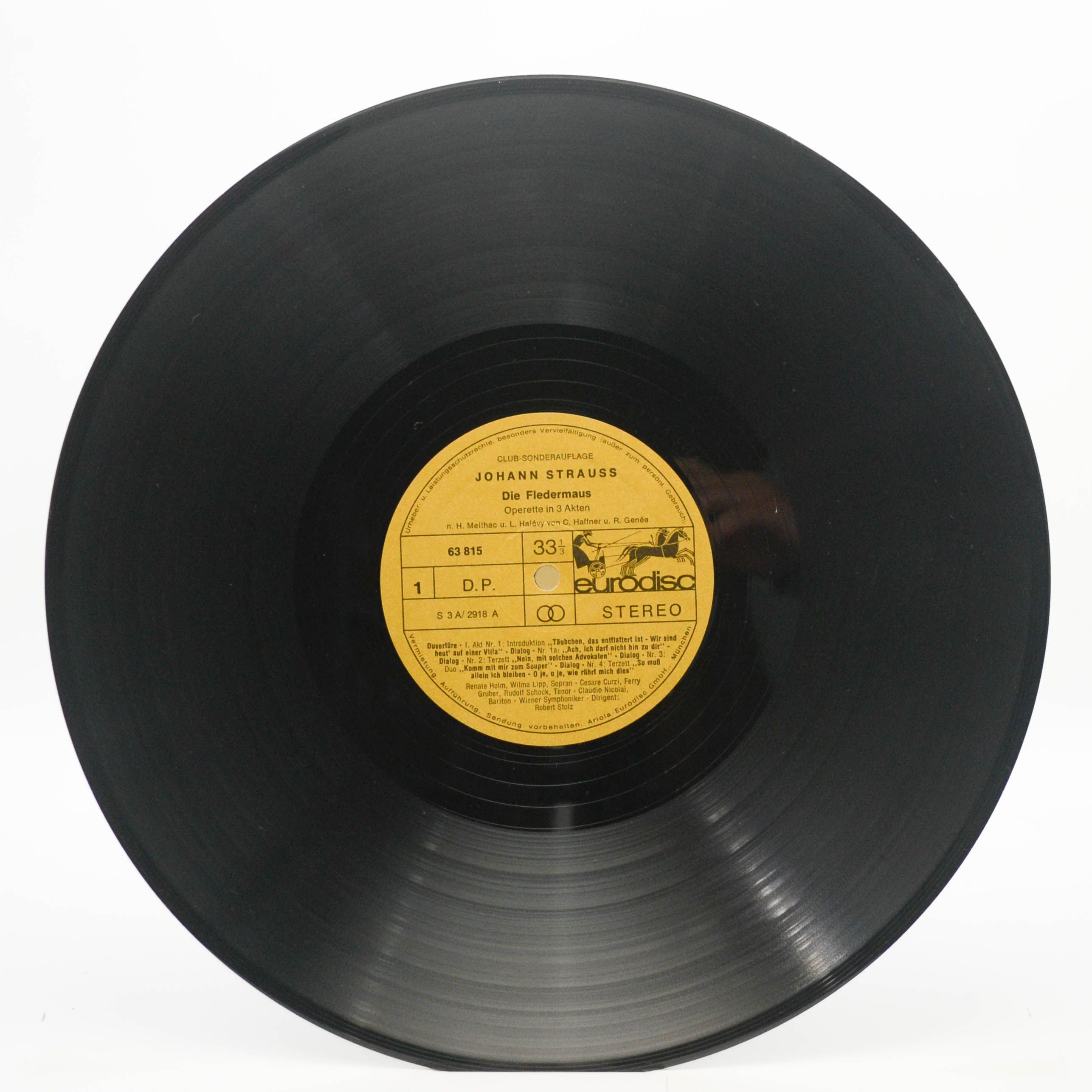 Виниловая пластинка Johann Strauss — Die Fledermaus - Gesamtaufnahme (2LP), 1964