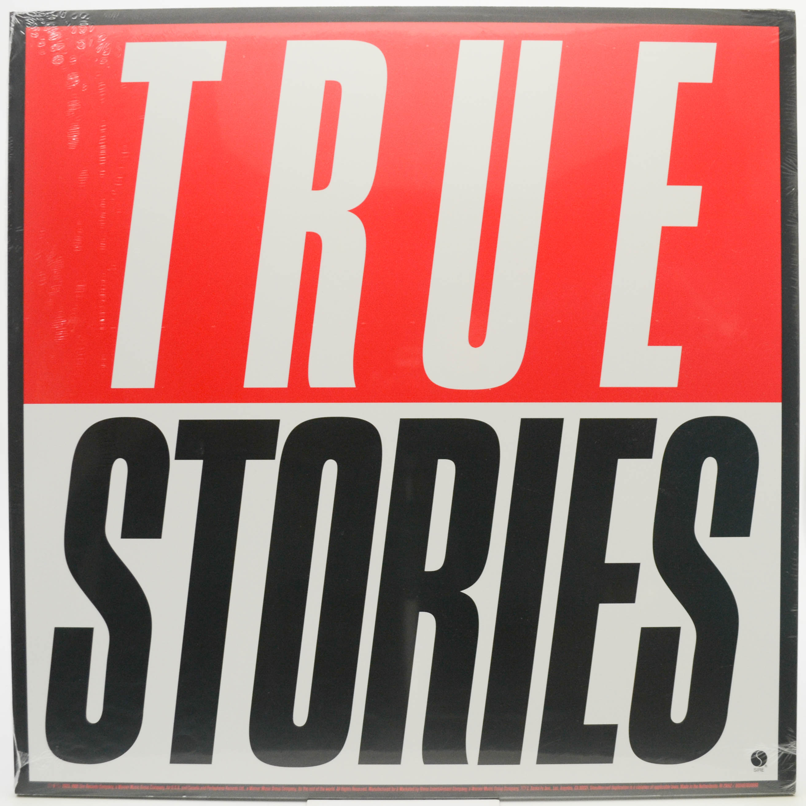 Виниловая пластинка Talking Heads — True Stories, 1986