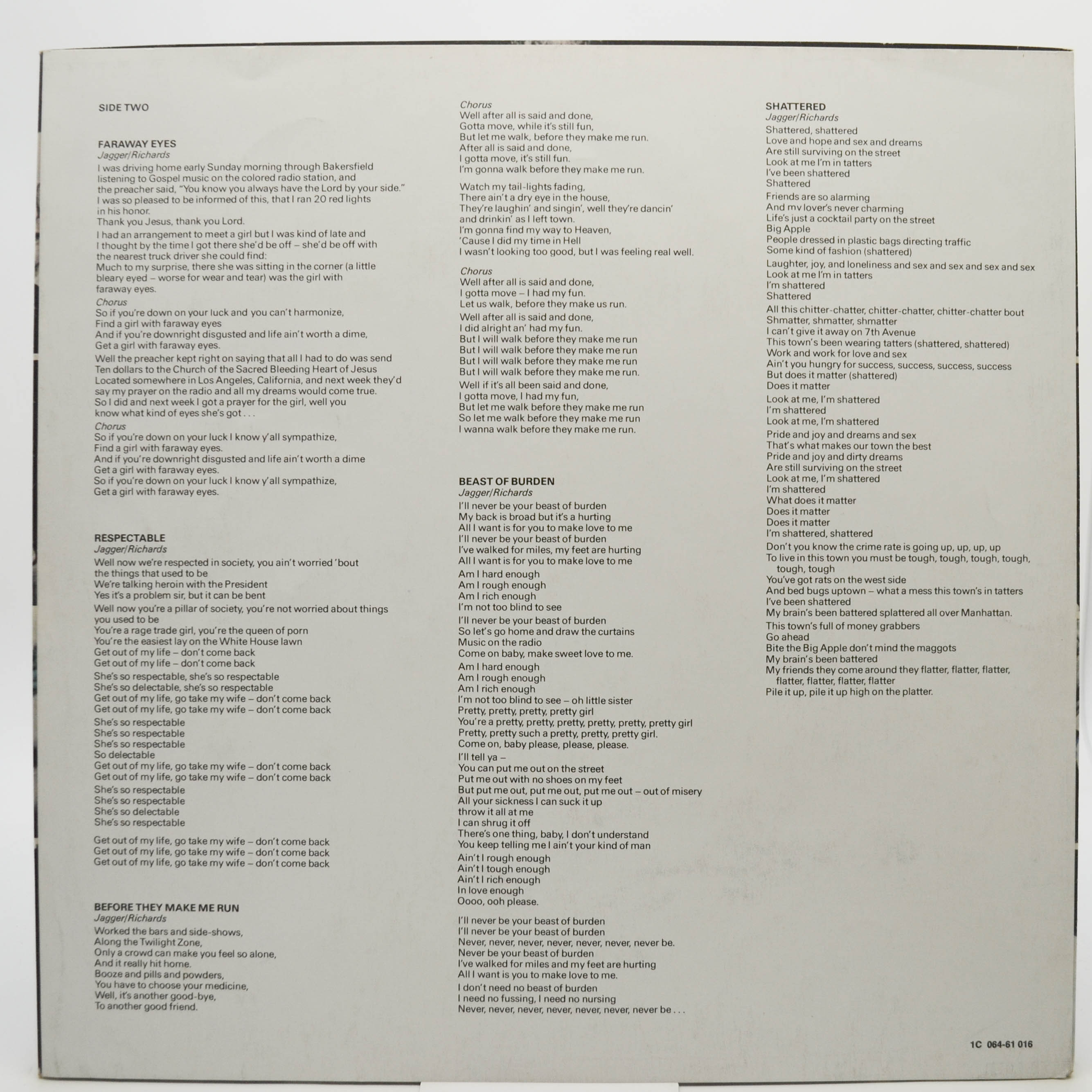 Rolling Stones — Some Girls, 1978