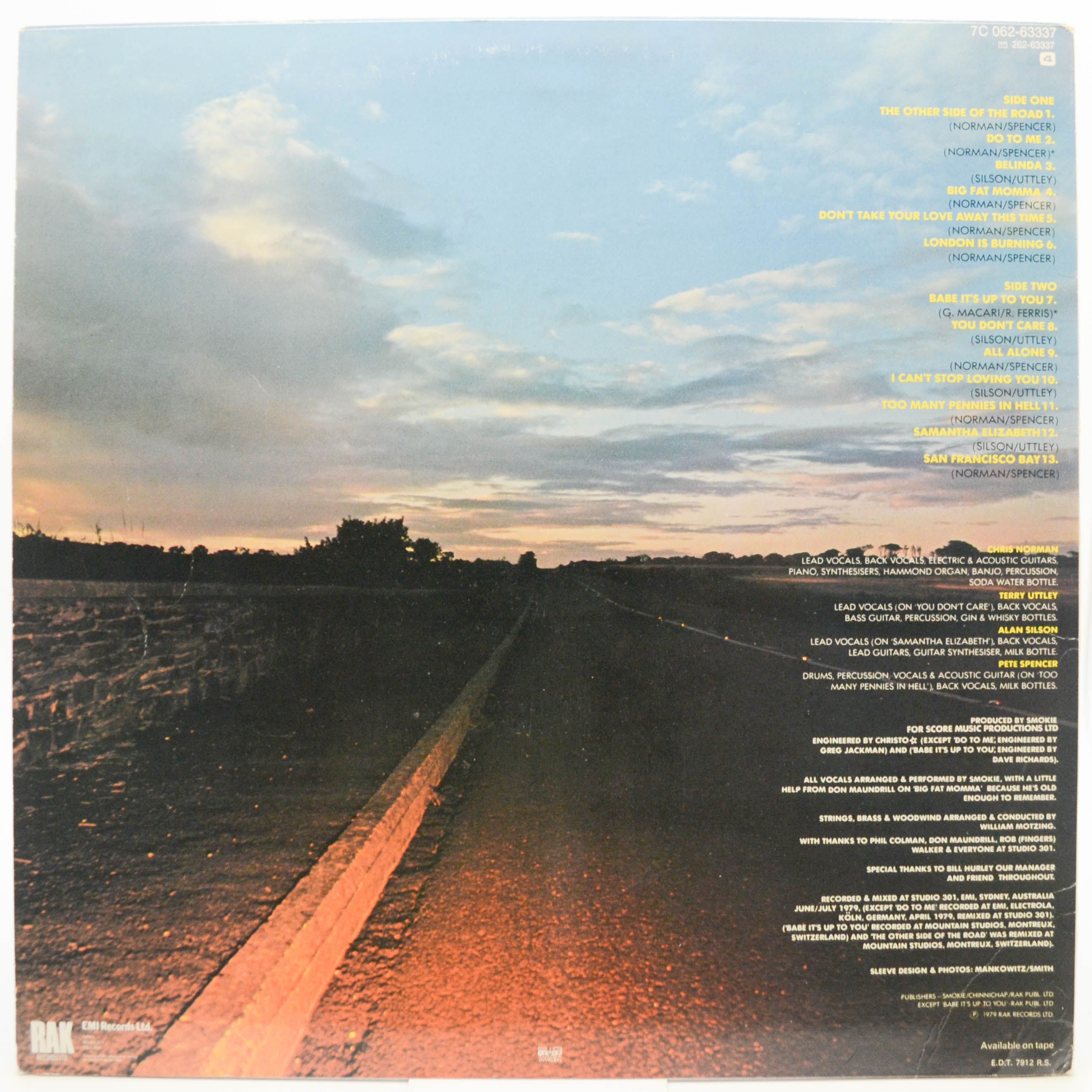 Smokie — The Other Side Of The Road, 1979